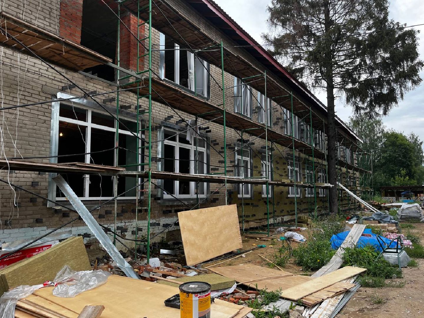 воскресенк, капитальный ремонт образовательных учреждений,