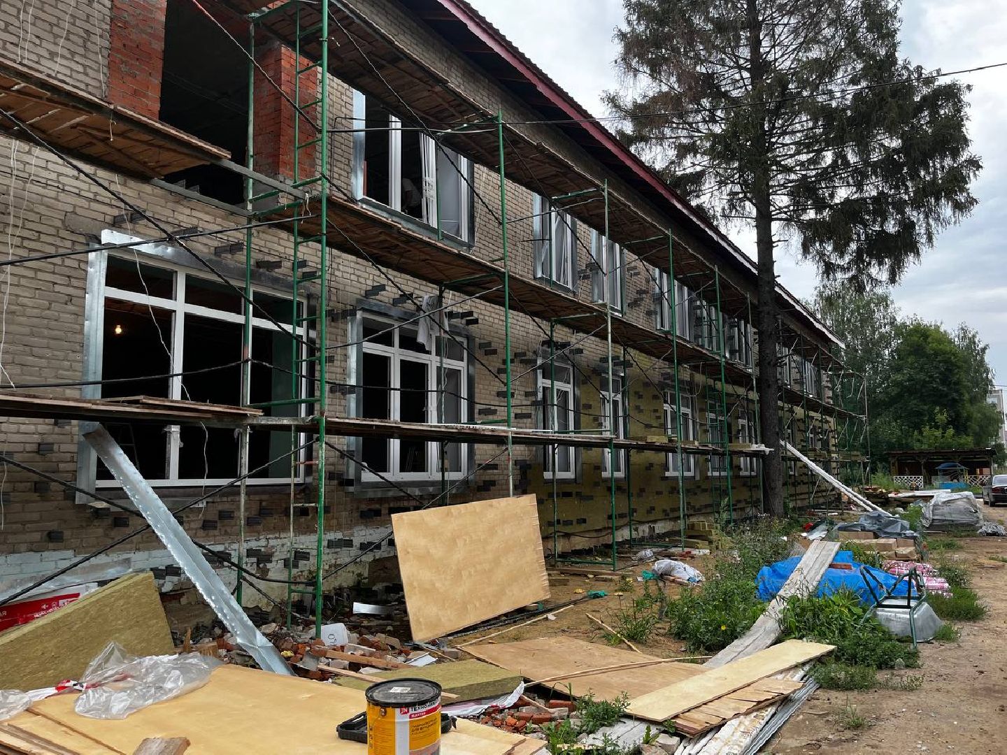 воскресенк, капитальный ремонт образовательных учреждений,