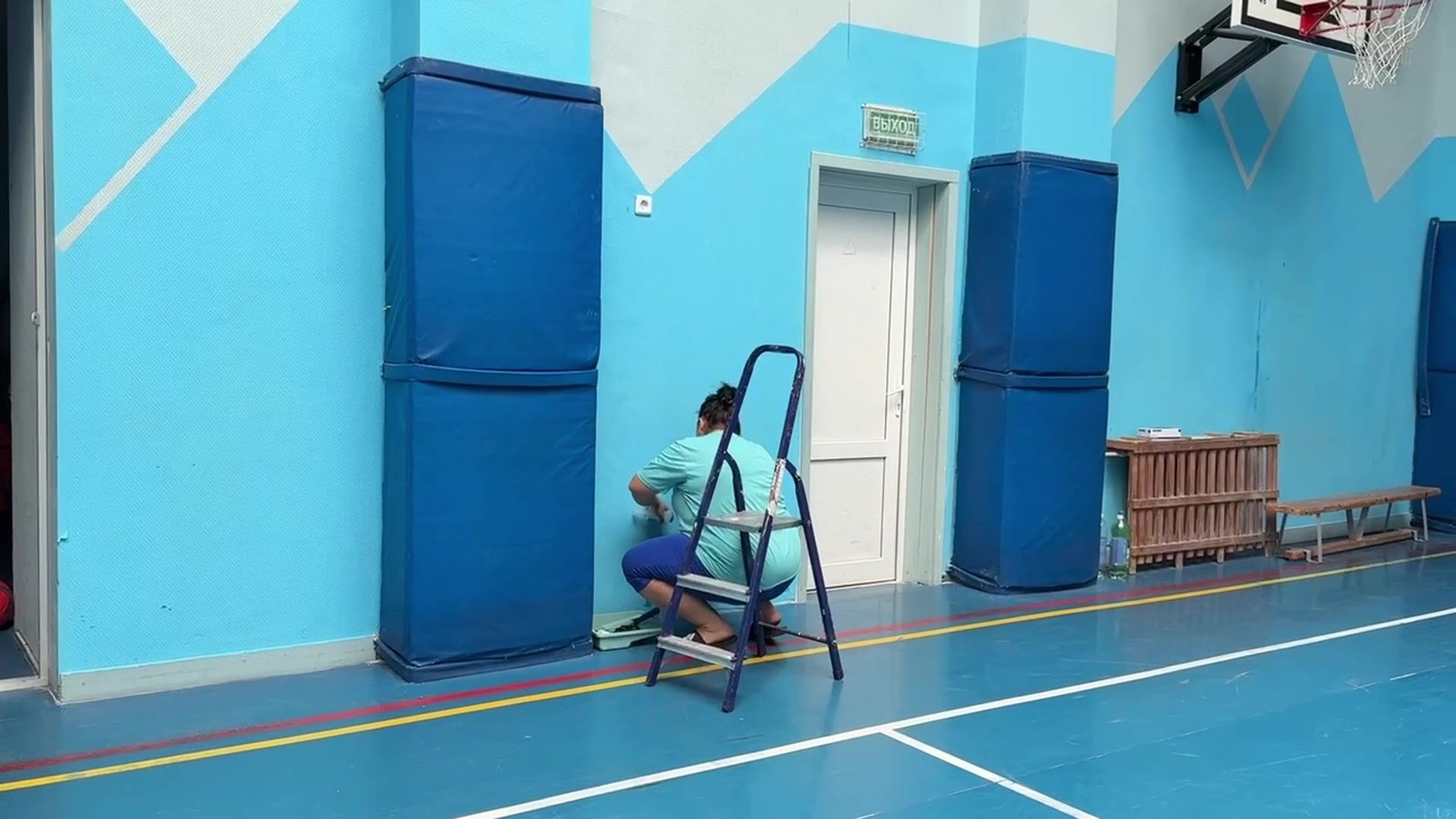 Реутов, образование, спортзал, ремонт, покраска, обои,