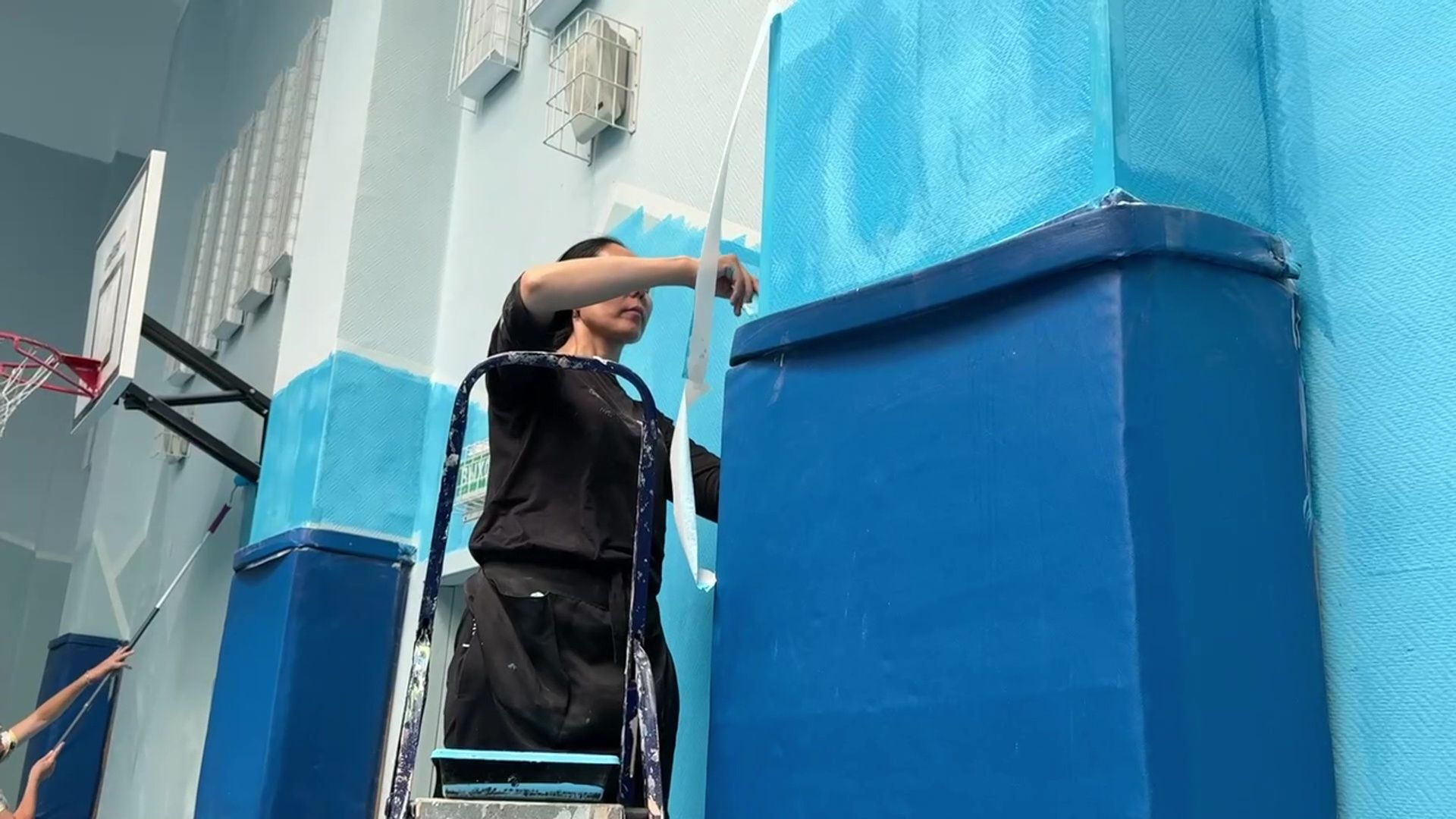 Реутов, образование, спортзал, ремонт, покраска, обои,