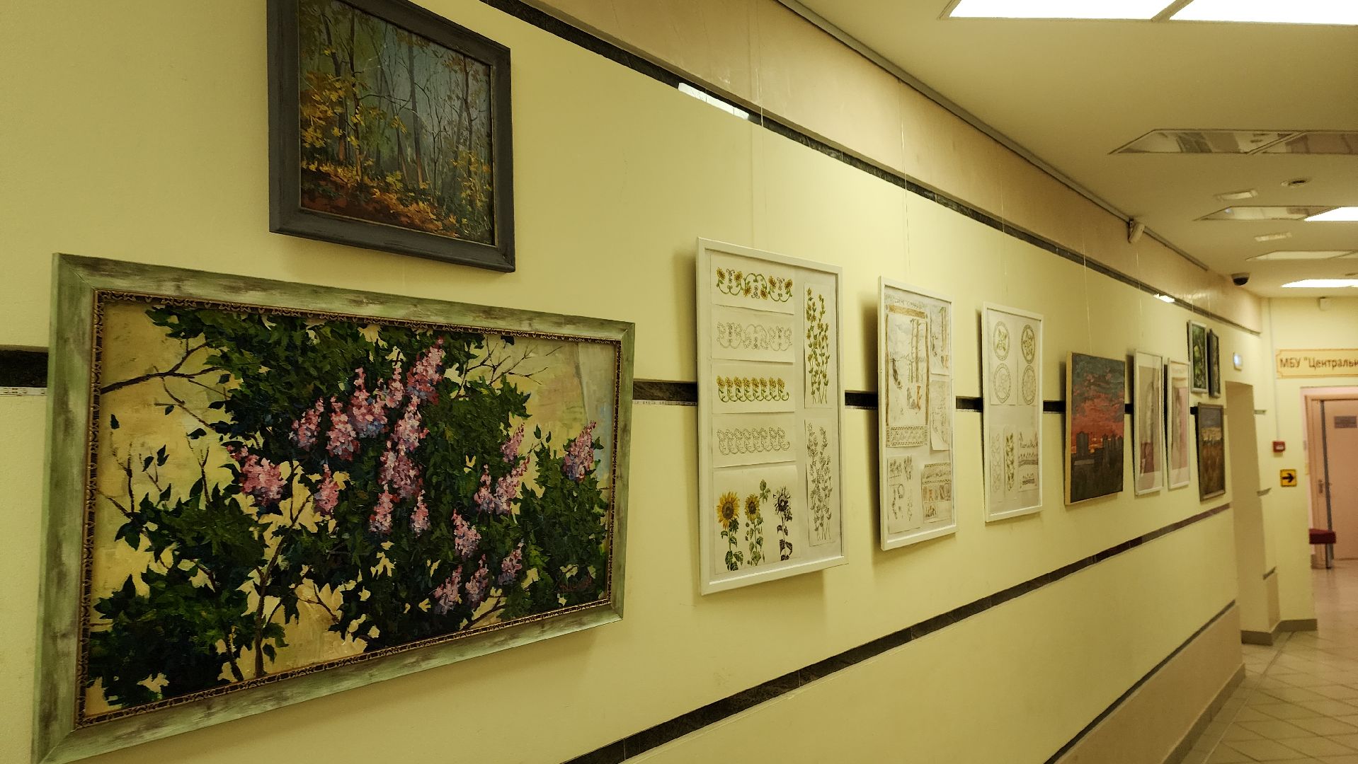 вертикалки, художественная выставка, пушкино, педагог-художник, живопись, графика, портрет, пейзаж, экспозиция,