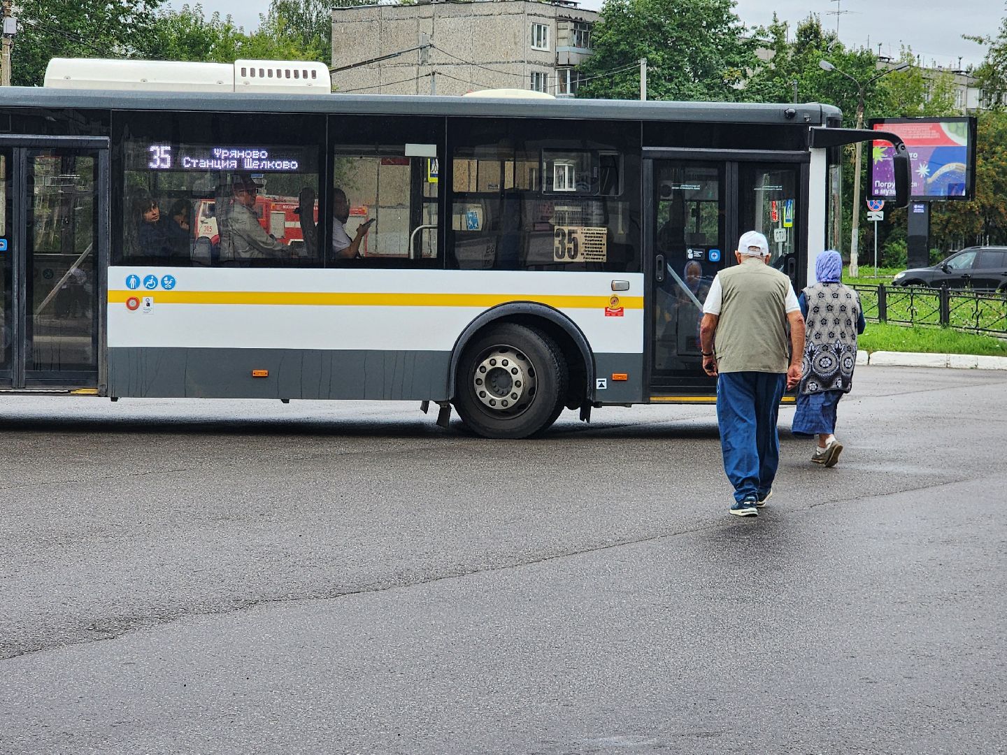 фрязино, транспорт подмосковья, проверка автобусов,