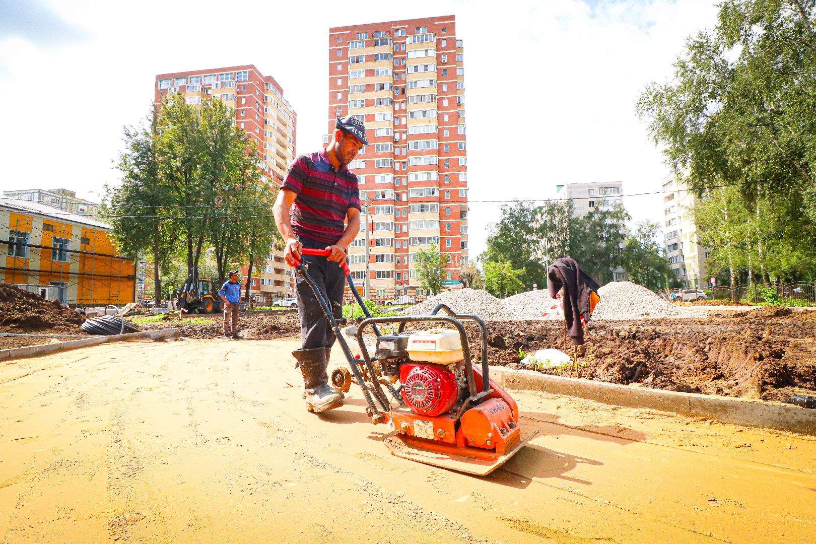 клин, общество, строительство, ремонт школы, подмосковье,
