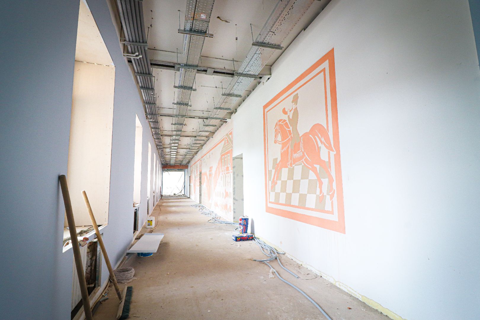 клин, общество, строительство, ремонт школы, подмосковье,