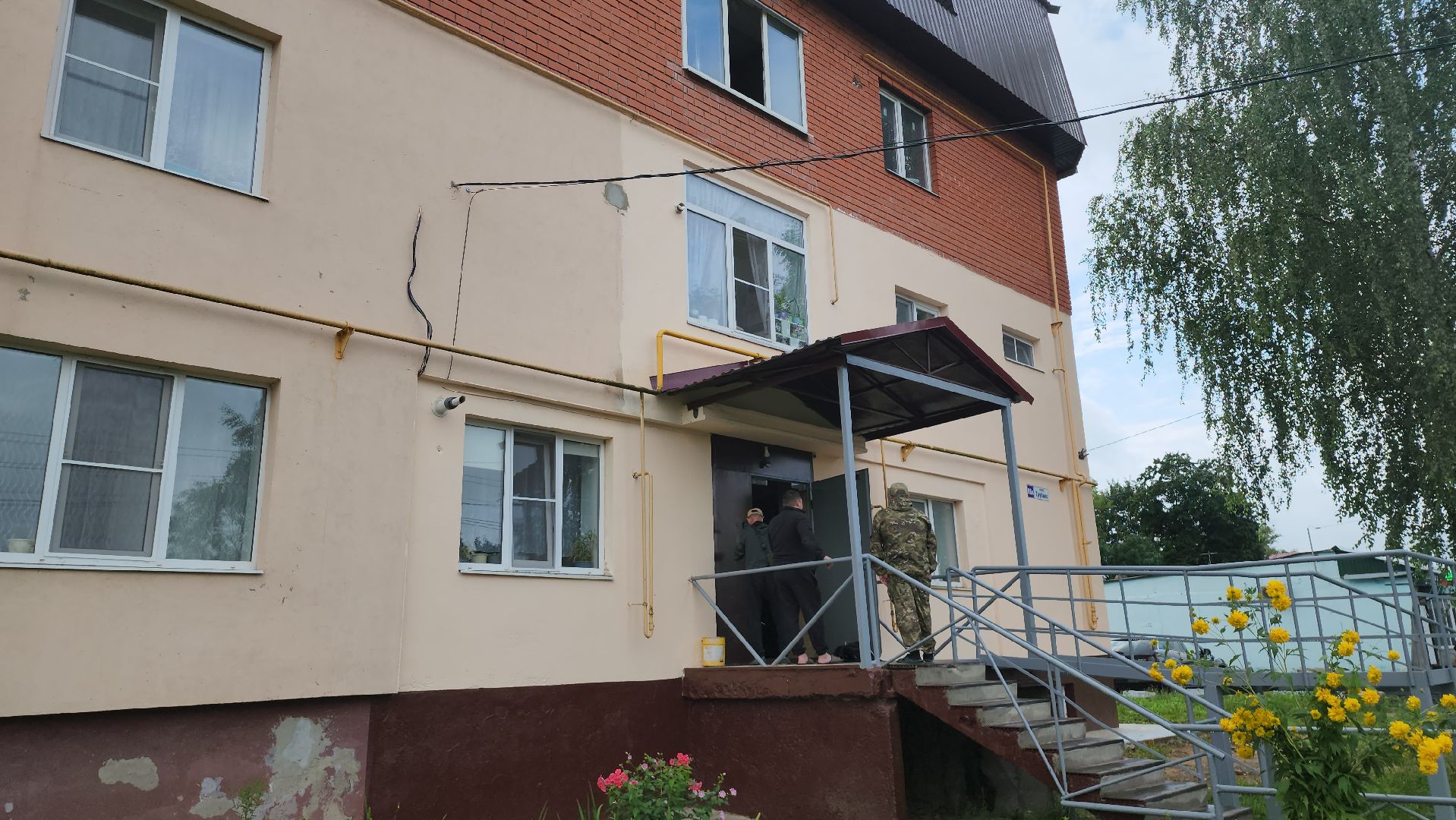 ремонт дома, Обновление фасада, щёлково, ремонт крыльца,