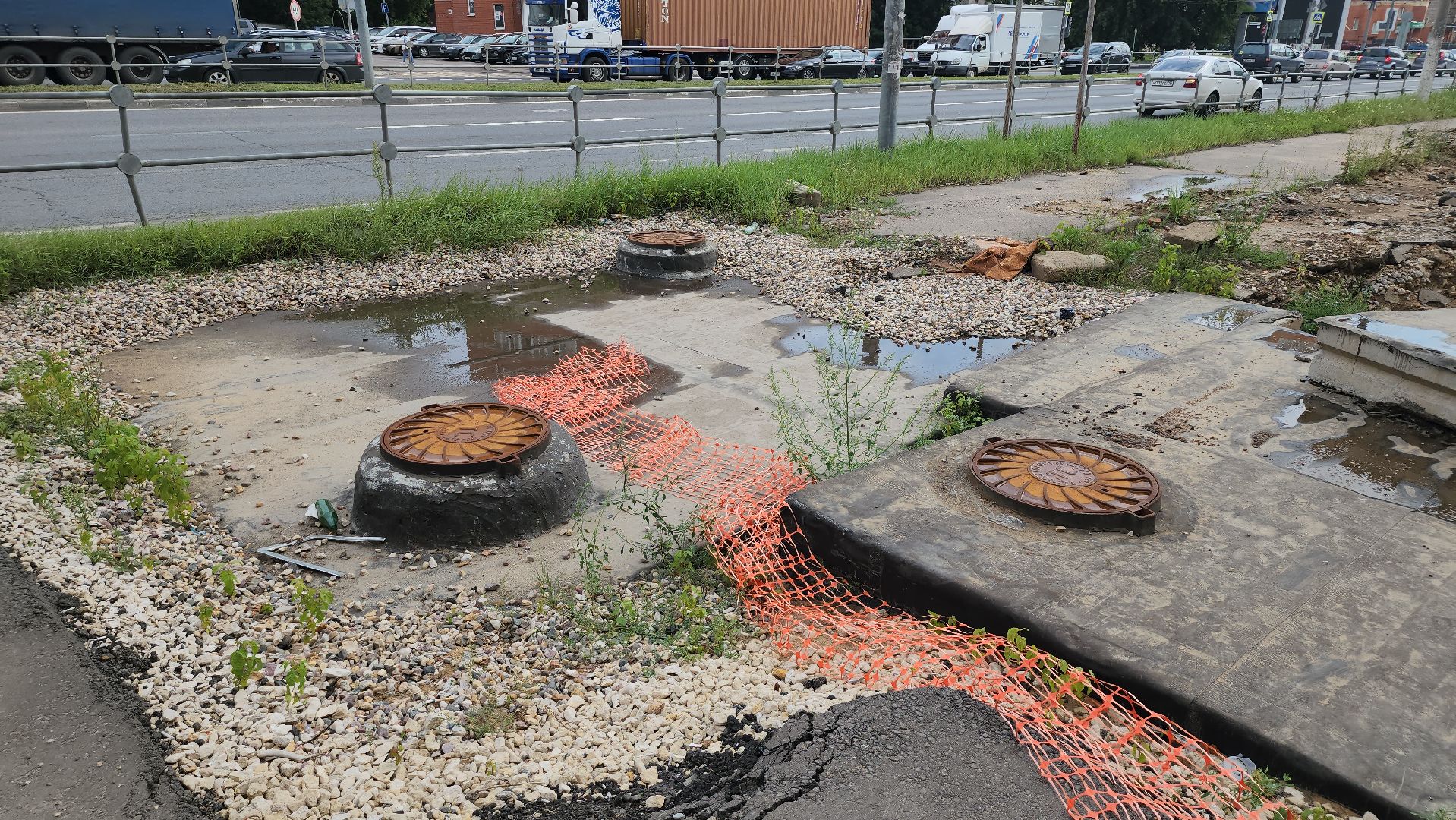 щёлково, замена труб, реконструкция трубопровода,