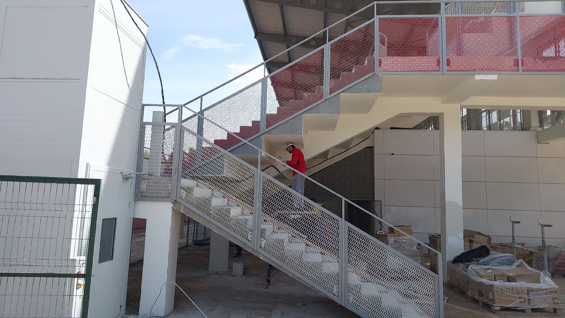 спорт, стадион, строительство, стадион спартак, серпухов, лифт,