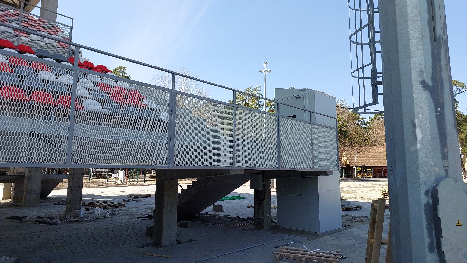 спорт, стадион, строительство, стадион спартак, серпухов, лифт,