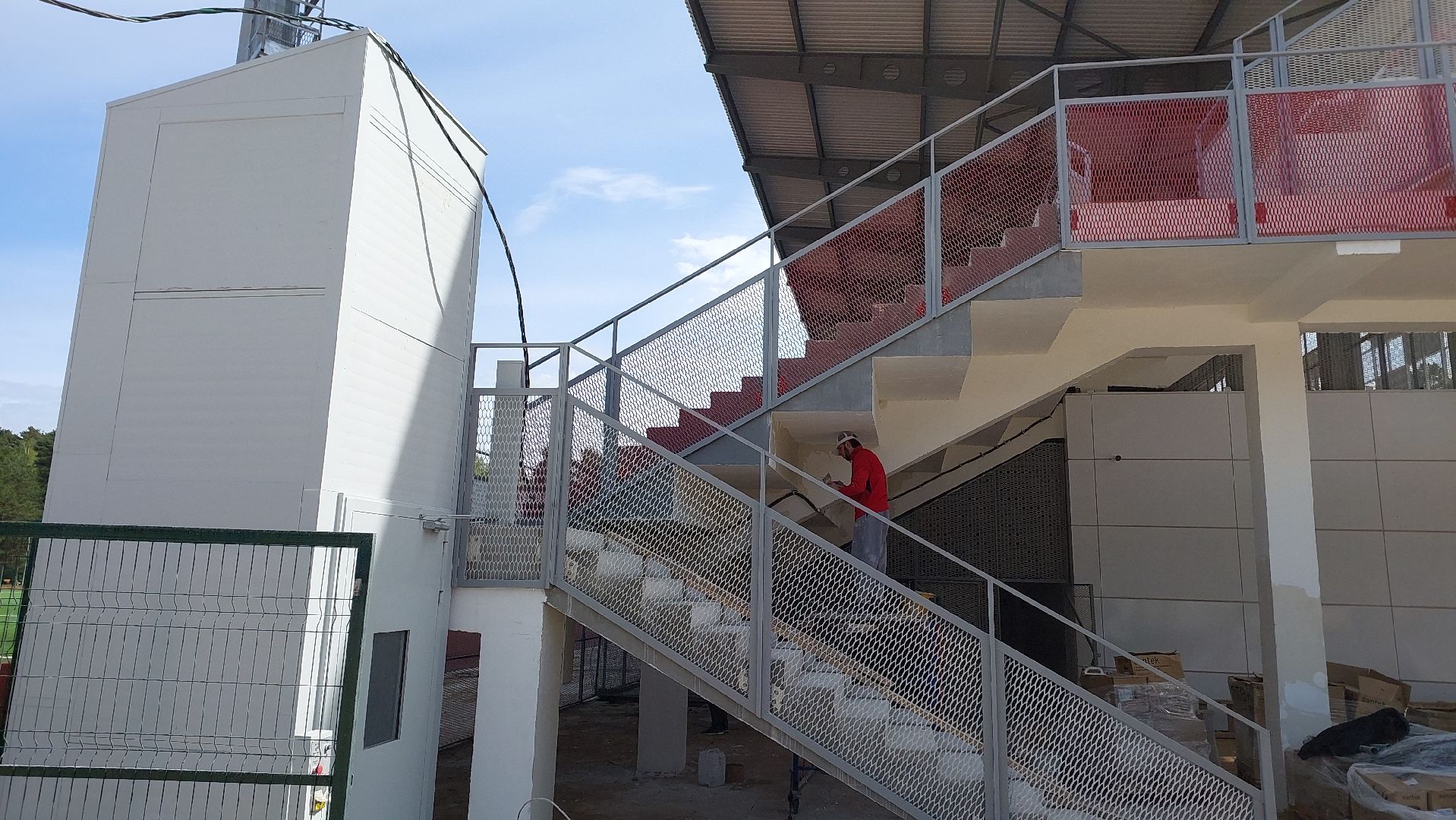 спорт, стадион, строительство, стадион спартак, серпухов, лифт,