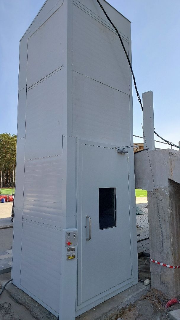 спорт, стадион, строительство, стадион спартак, серпухов, лифт,