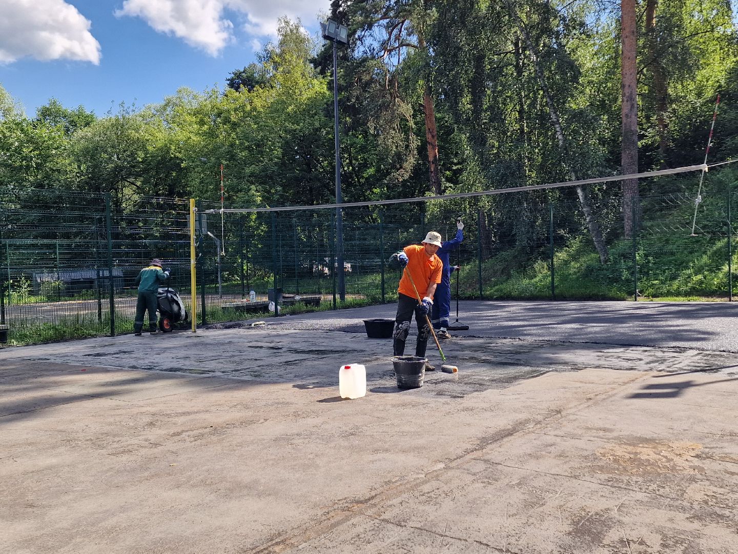 балашиха, ремонт спортплощадок ,