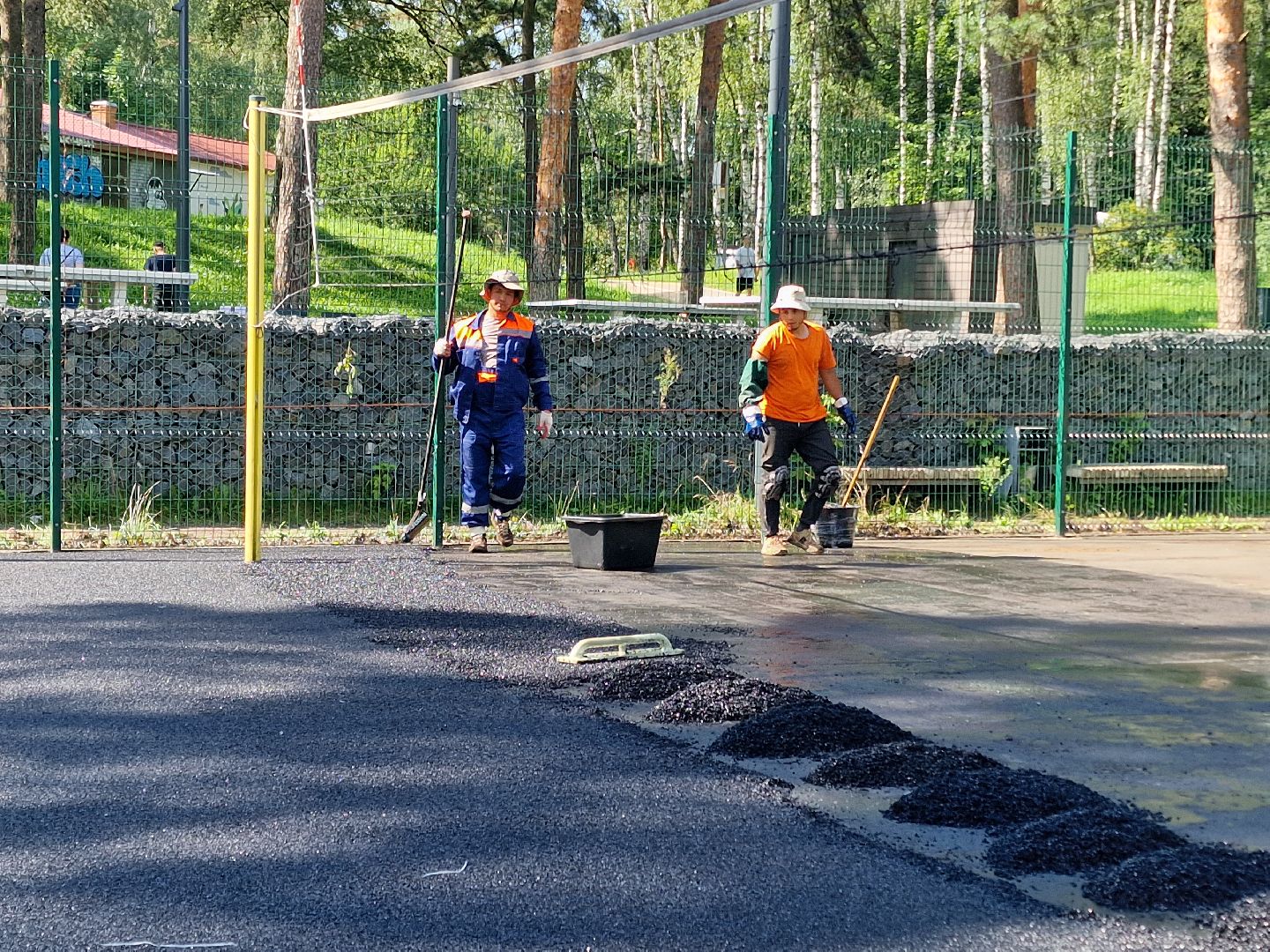 балашиха, ремонт спортплощадок ,