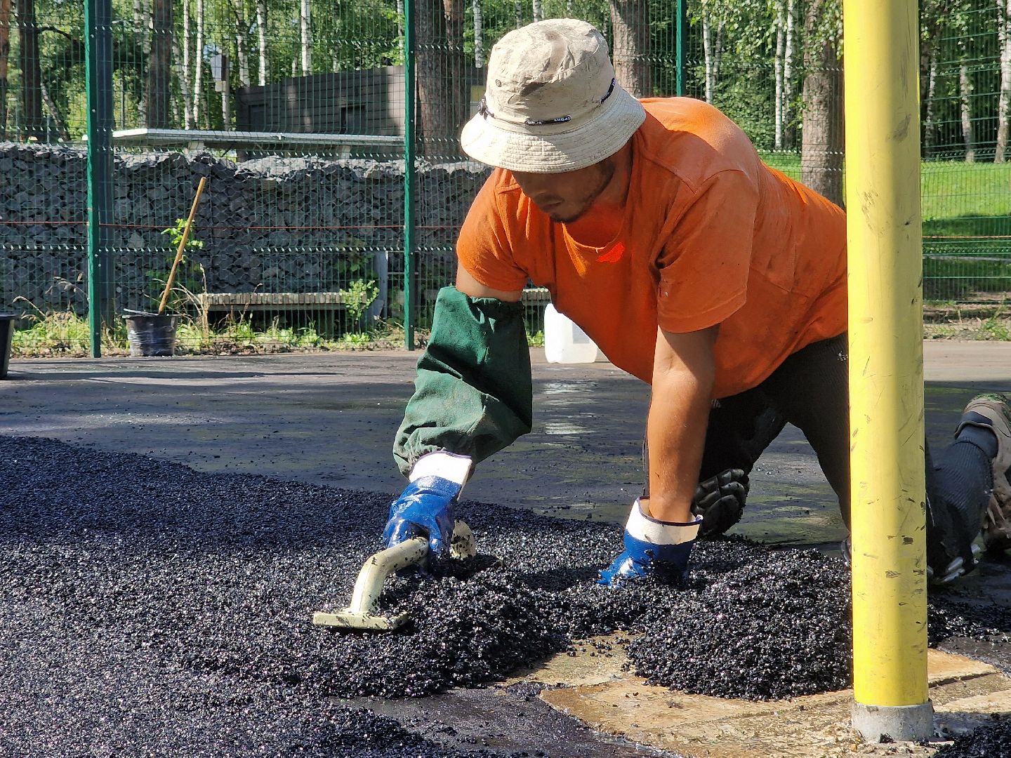 балашиха, ремонт спортплощадок ,
