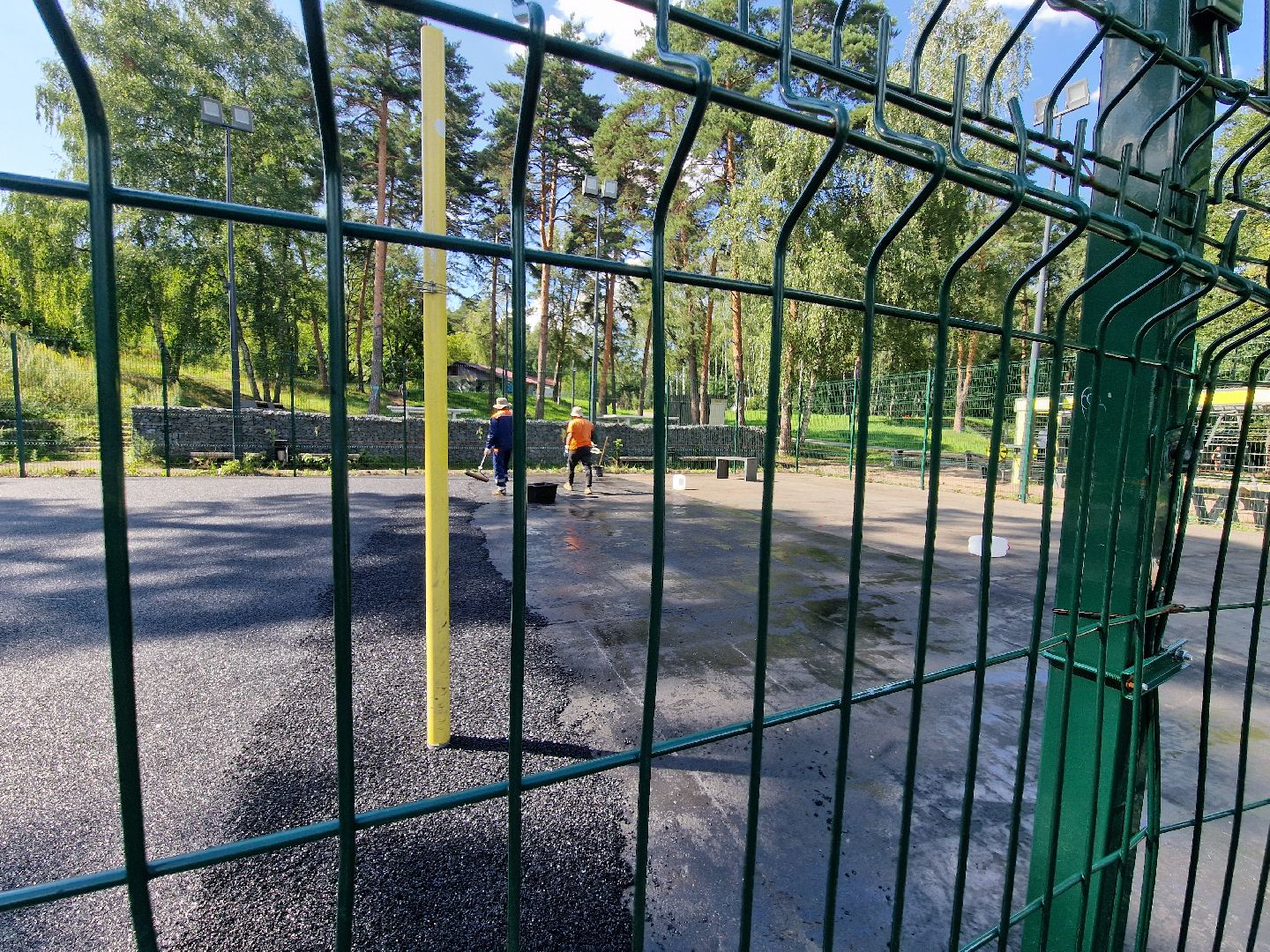 балашиха, ремонт спортплощадок ,