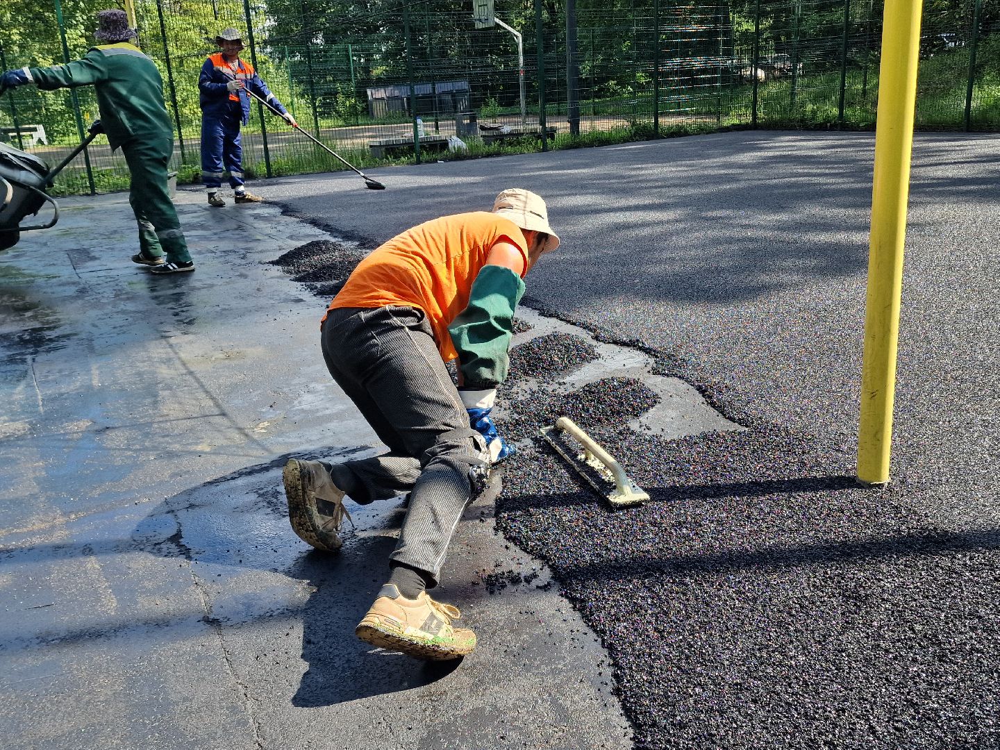 балашиха, ремонт спортплощадок ,