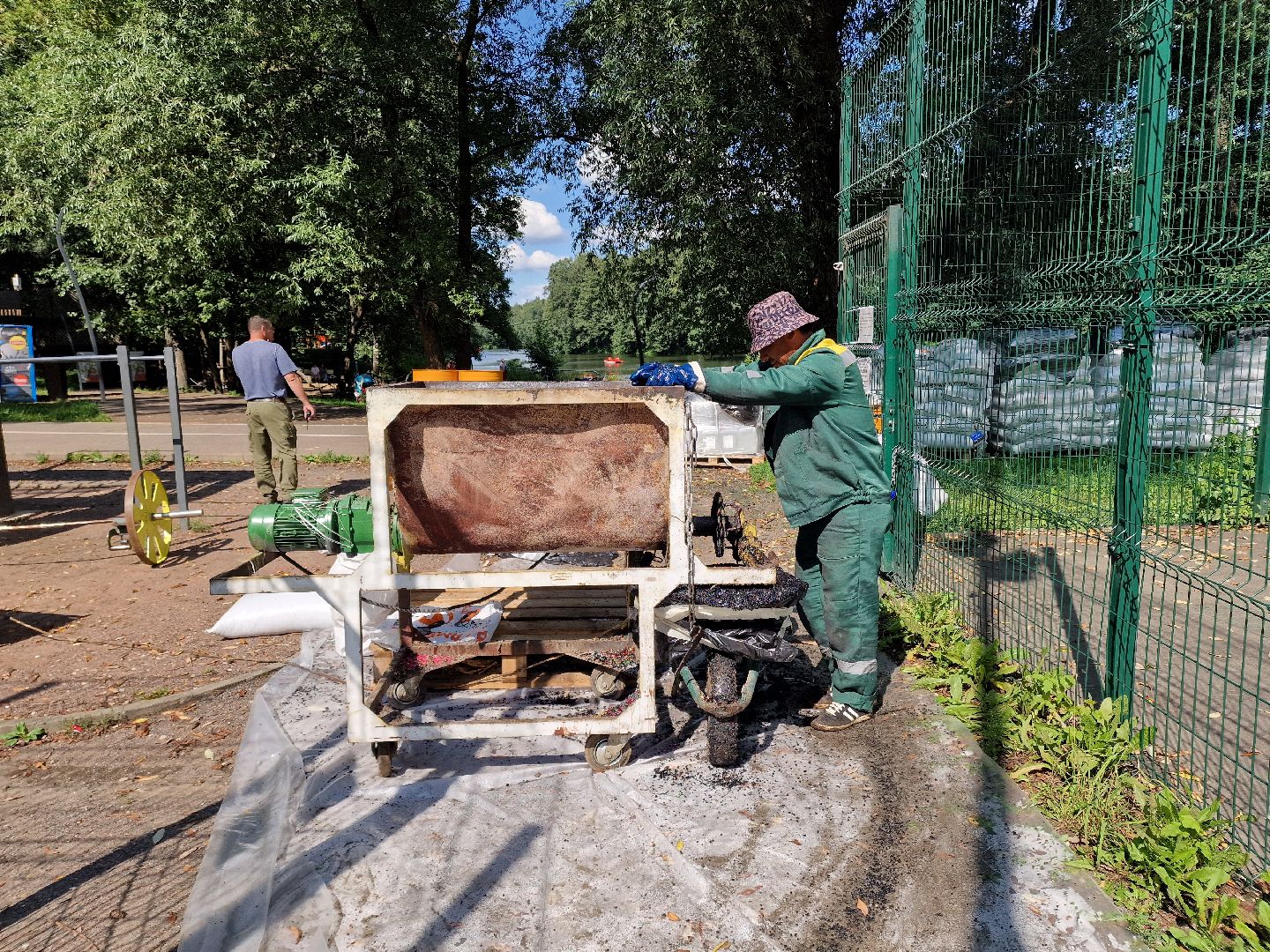 балашиха, ремонт спортплощадок ,