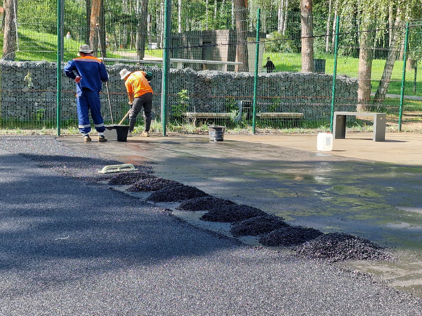 балашиха, ремонт спортплощадок ,
