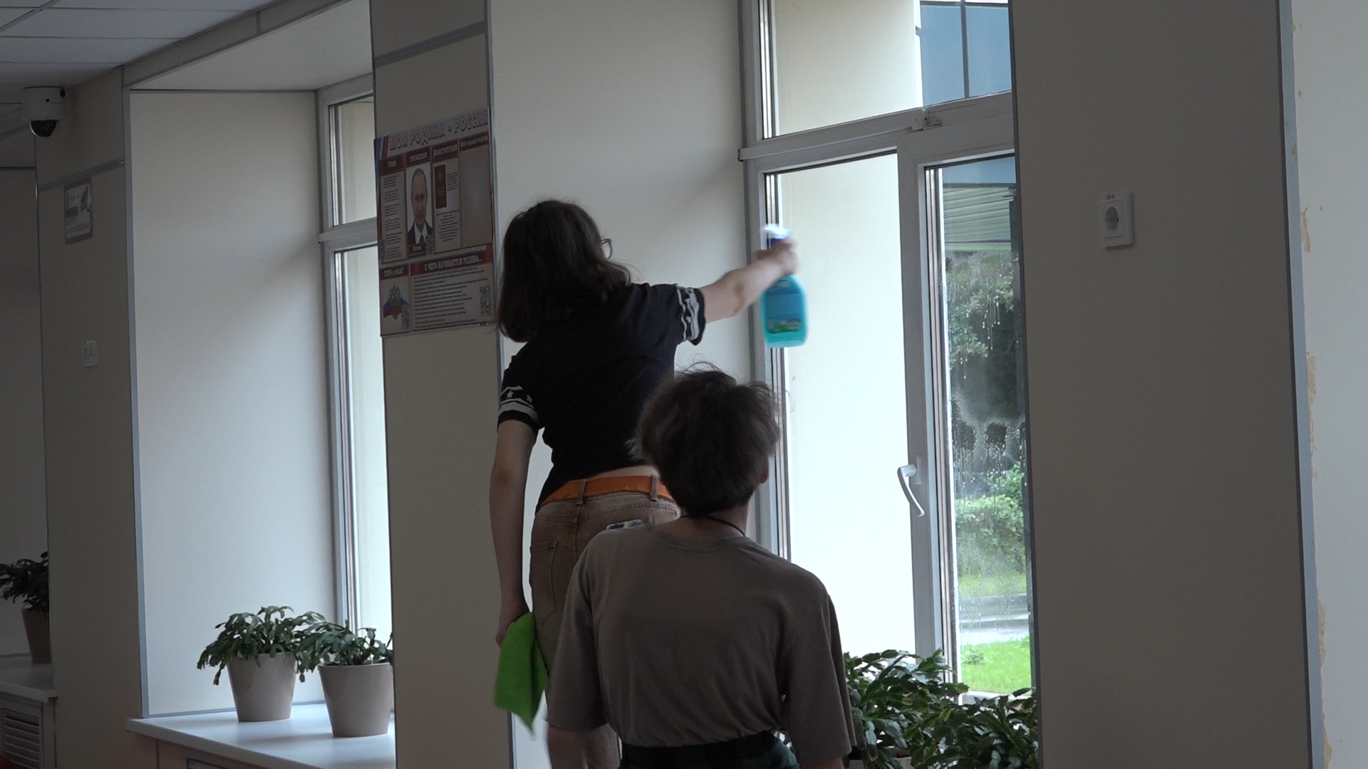 школа попова, поповка власиха, школа имени попова, новый учебный год, 2025 учебный год, подготовка школы к учебному году,