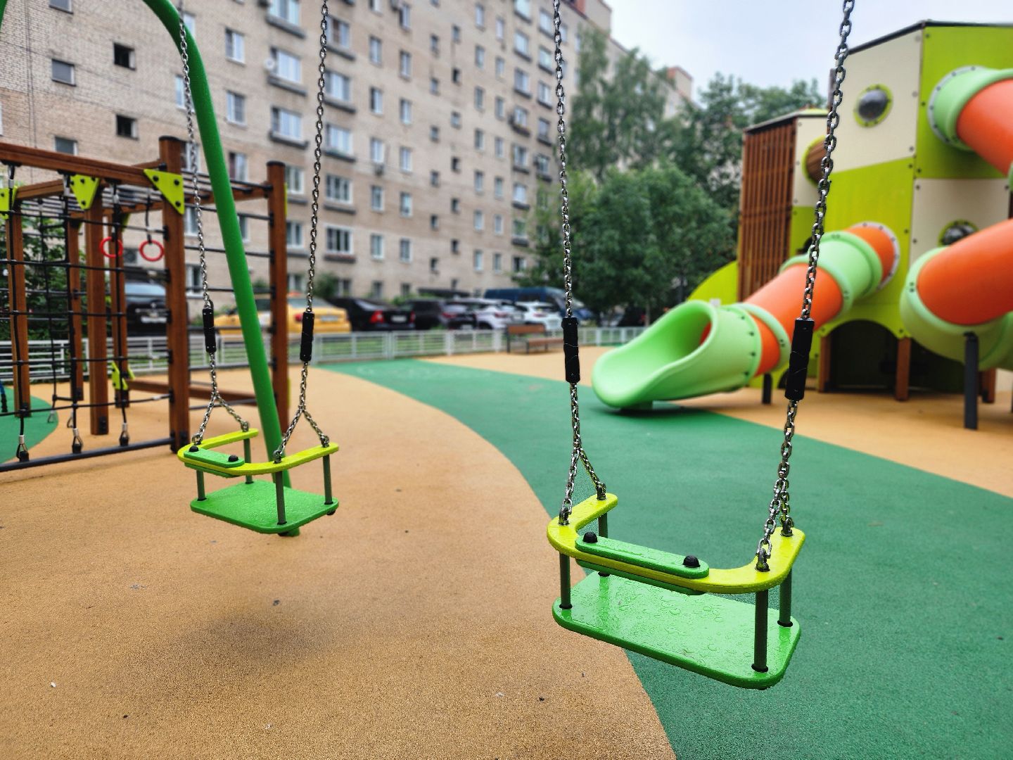 фрязино, детская  площадка, модернизация детских игровых площадок, благоустройство,