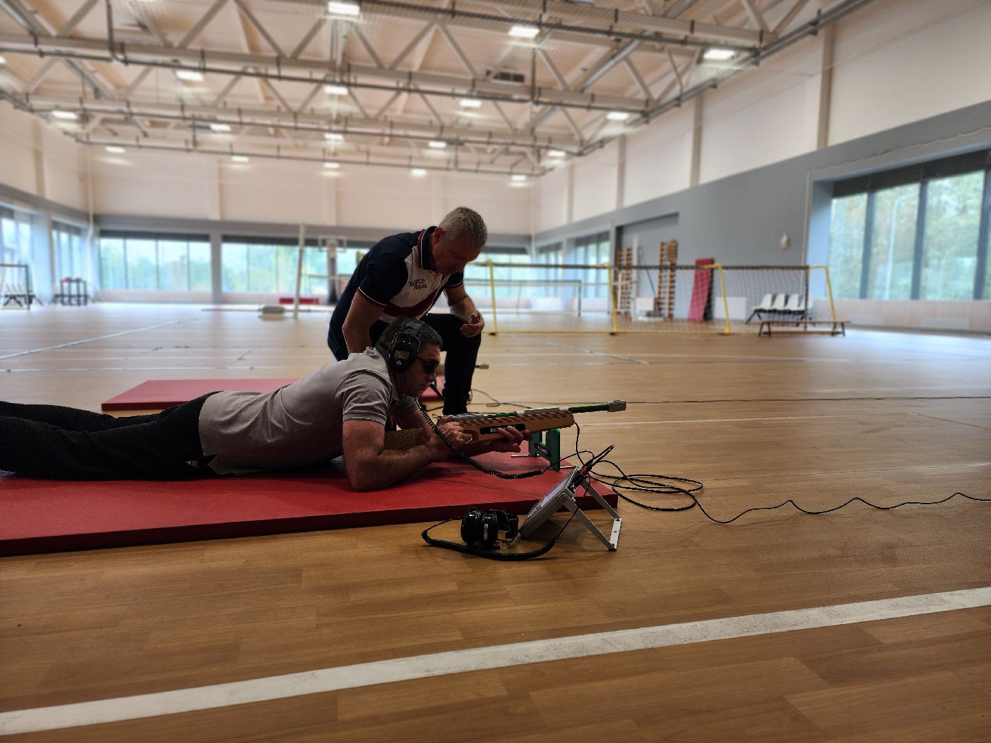 сергиев посад, сергиево-посадский городской округ, центр мещерякова, адаптивный спорт, биатлон, паралимпийский спорт, стрельба для слепых, биатлонный комплекс, электронная винтовка,