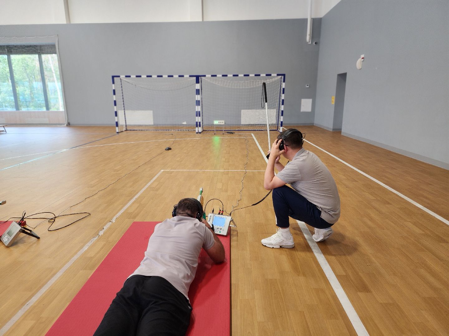 сергиев посад, сергиево-посадский городской округ,  центр мещерякова, биатлон для слепых, паралимпийский спорт, электронная винтовка, Тренировка для участников СВО, биатлонный комплекс, паралимпийский биатлон, реабилитация участников сво,