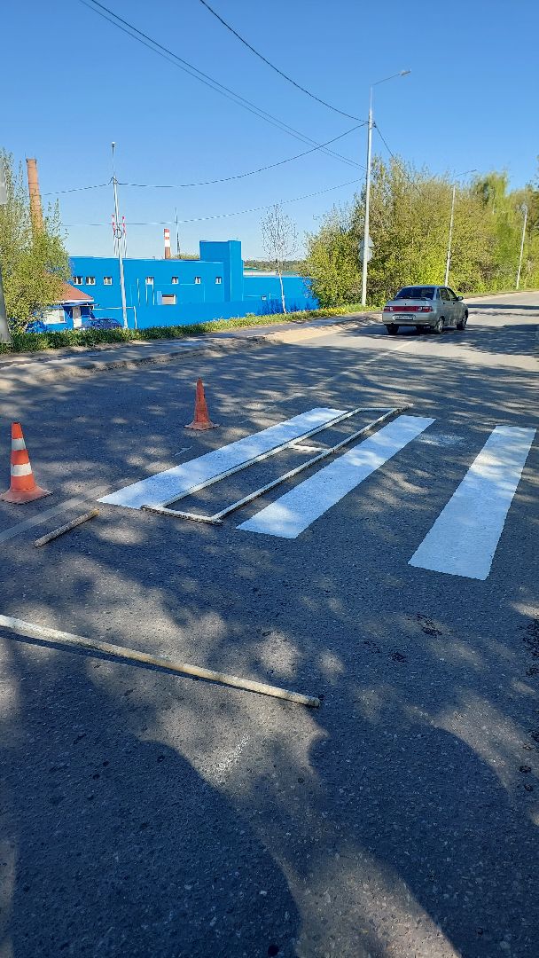 дороги, дорожные работы, дорожная разметка, пешеходный переход, пешеходная зебра, серпухов, добродел,