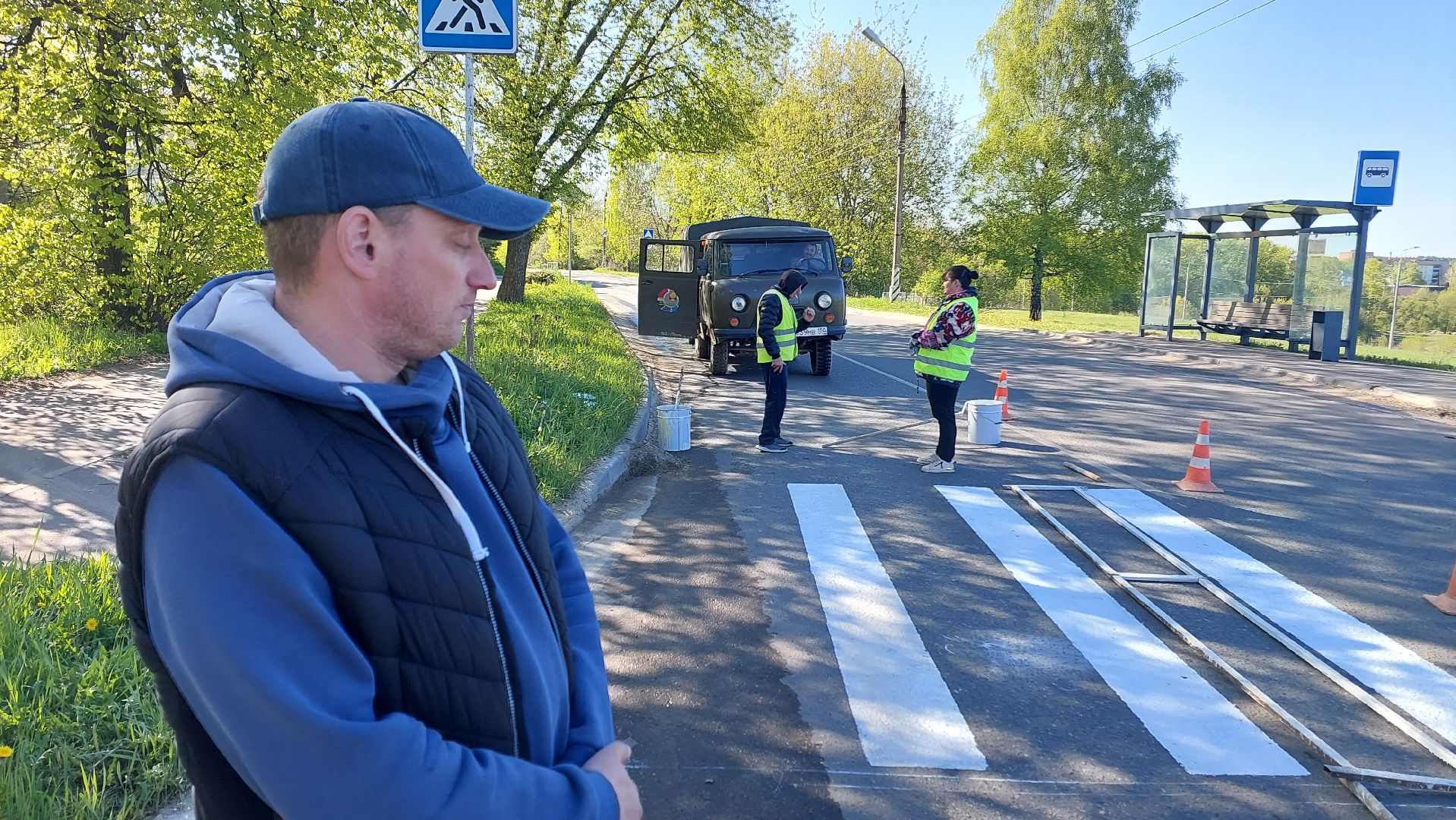 дороги, дорожные работы, дорожная разметка, пешеходный переход, пешеходная зебра, серпухов, добродел,