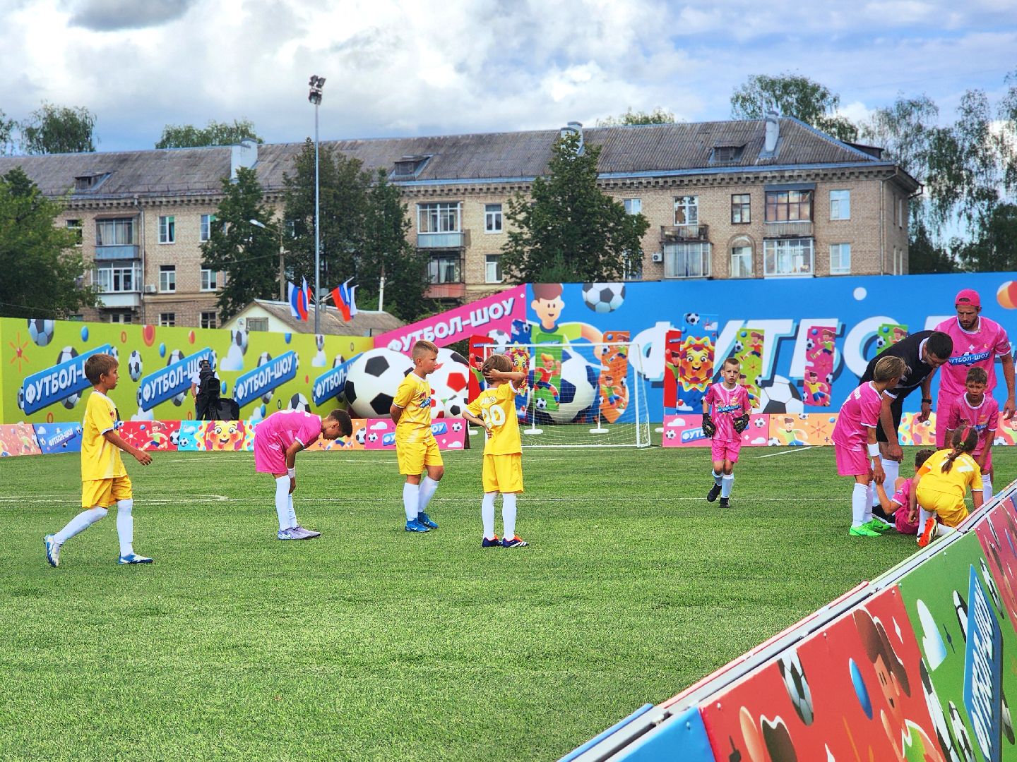 дубна, спорт, футбол, футбол шоу,