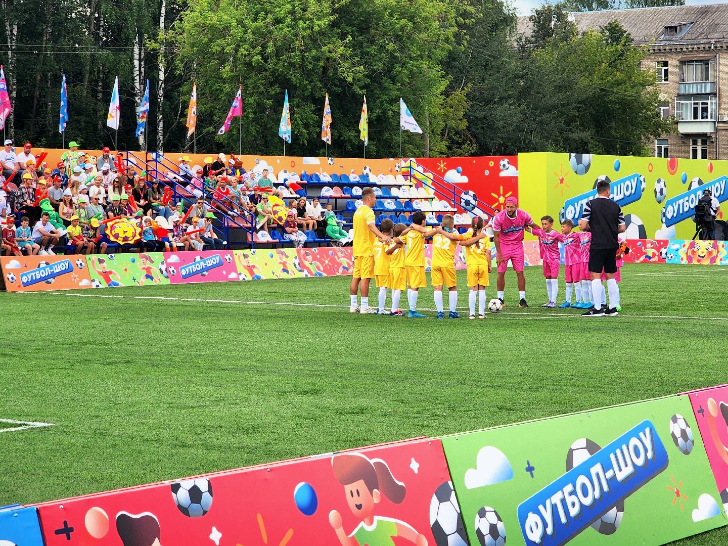 дубна, спорт, футбол, футбол шоу,