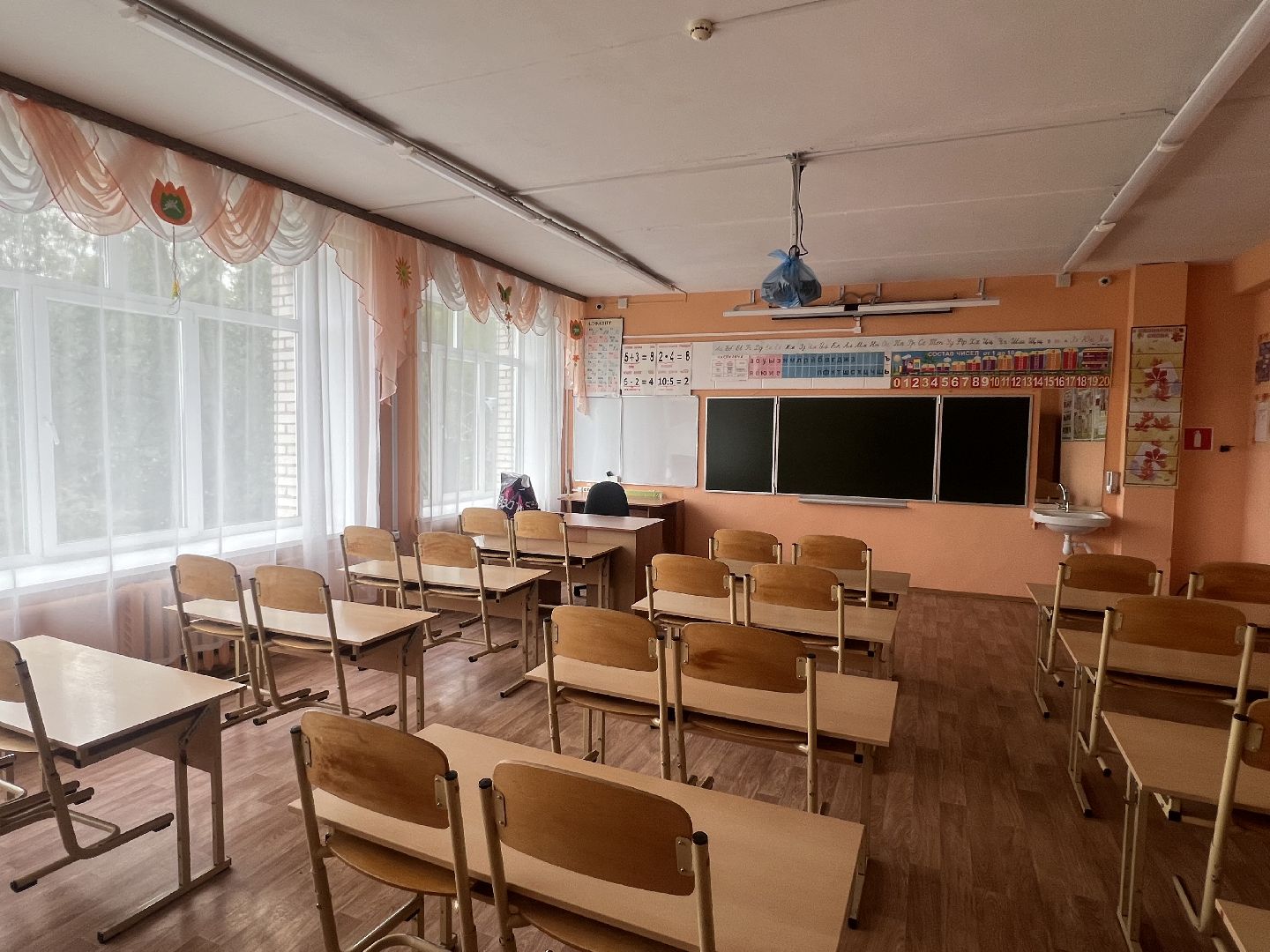 талдомский городской округ, Поселок северный, Школа средняя , Ремонт школы в поселке северный,