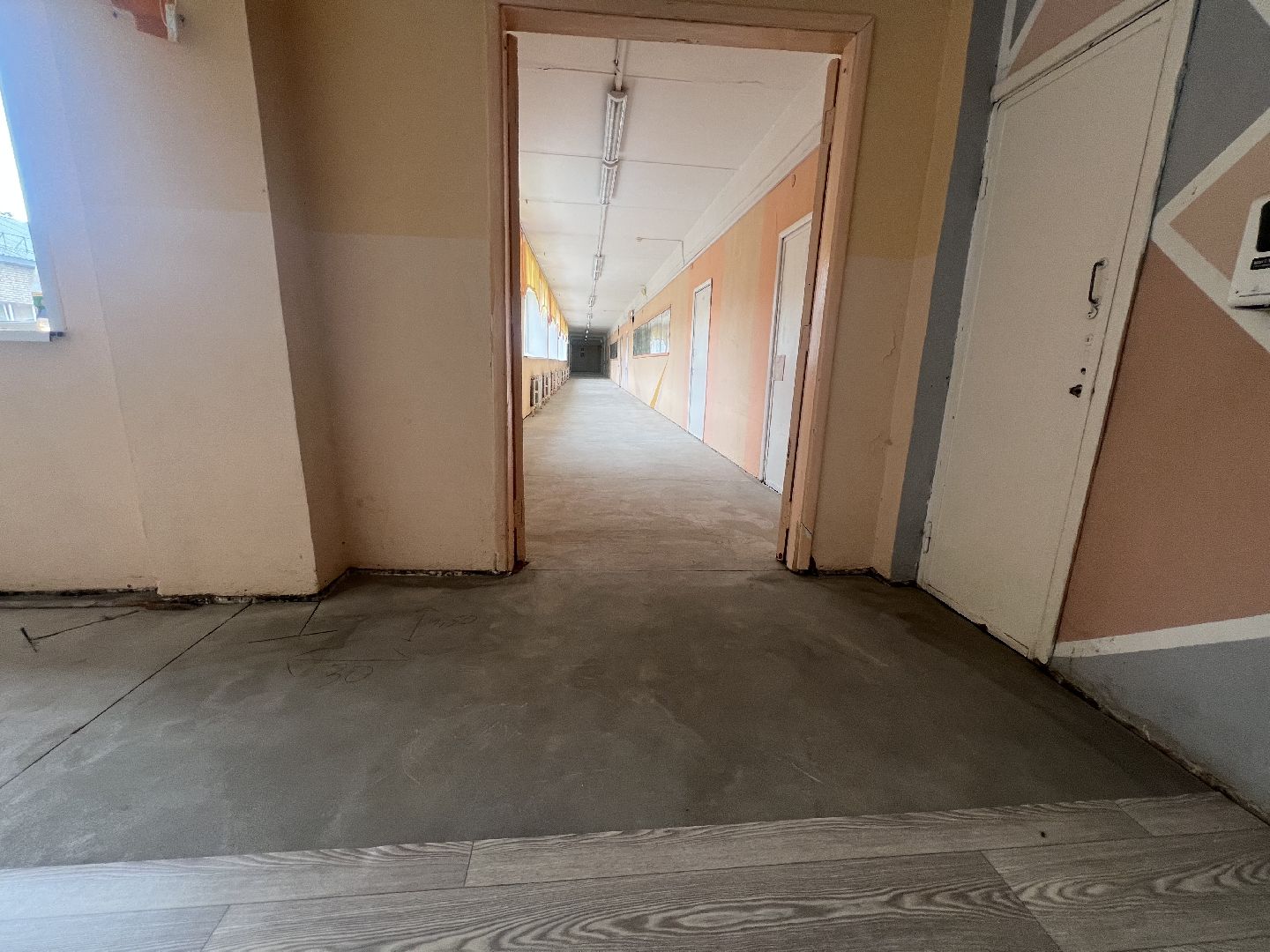 талдомский городской округ, Поселок северный, Школа средняя , Ремонт школы в поселке северный,