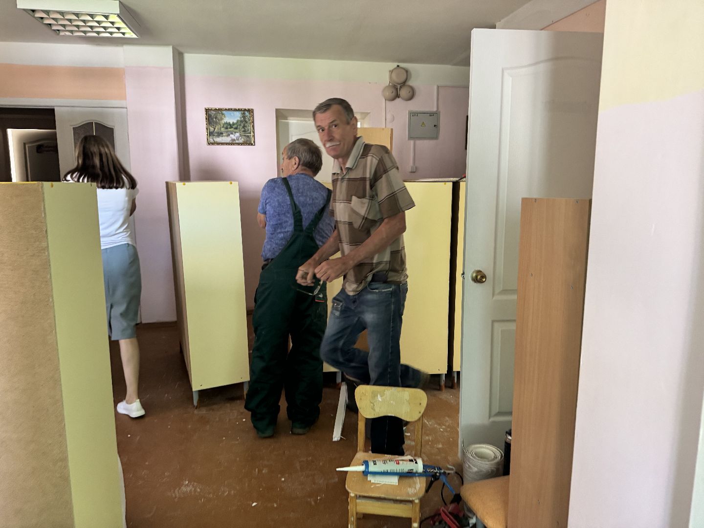 шаховская, ремонт детского сада, подготовка дошкольного учреждения,