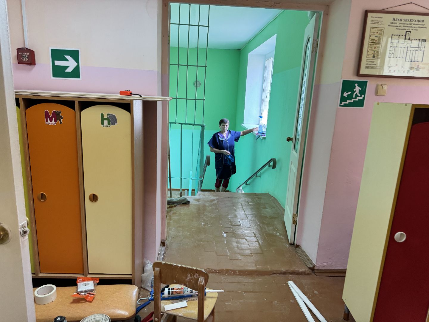 шаховская, ремонт детского сада, подготовка дошкольного учреждения,