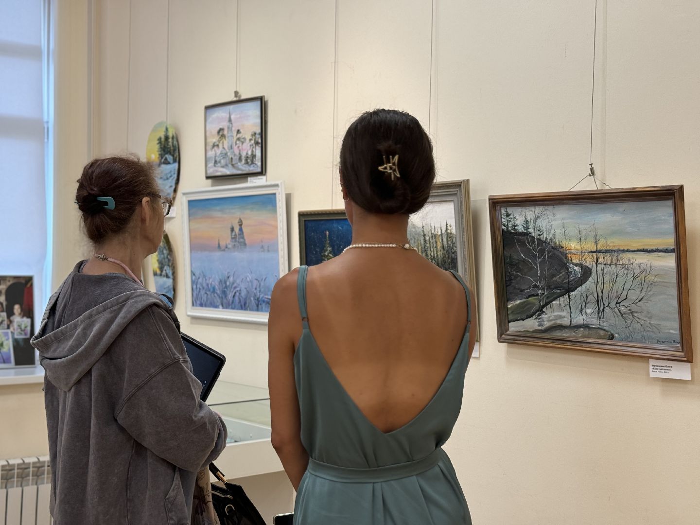 открытие выставки, историко - культурный центр, ленинский городской округ, художница,