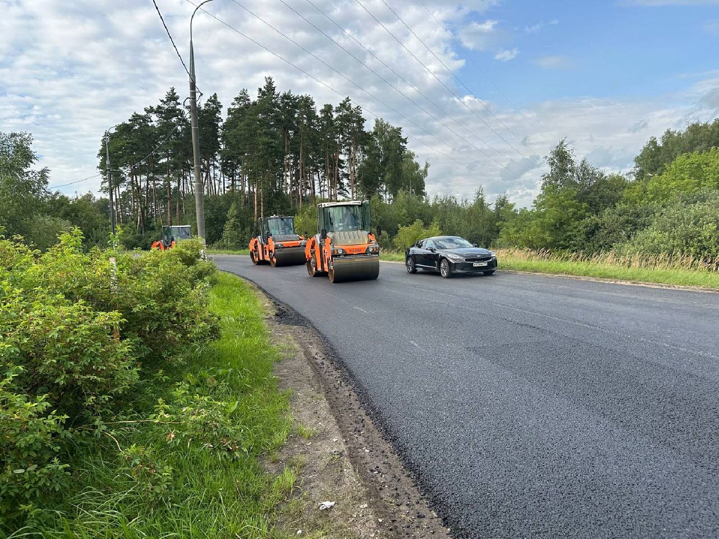 ремонт дороги, домодедово, программа губернатора мо,
