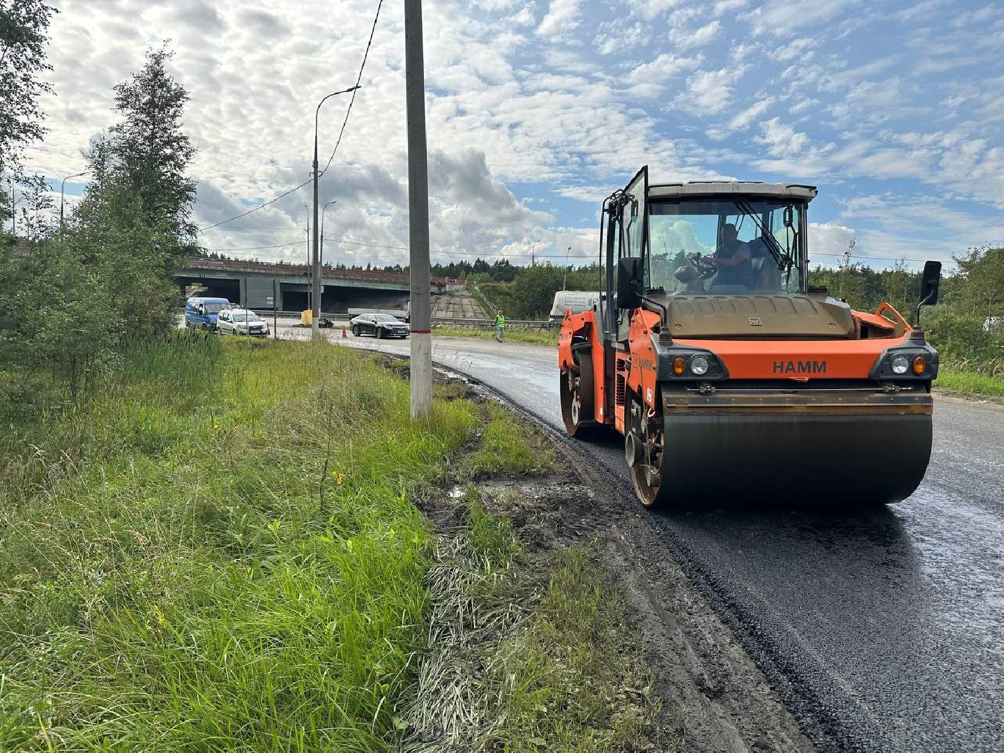 ремонт дороги, домодедово, программа губернатора мо,