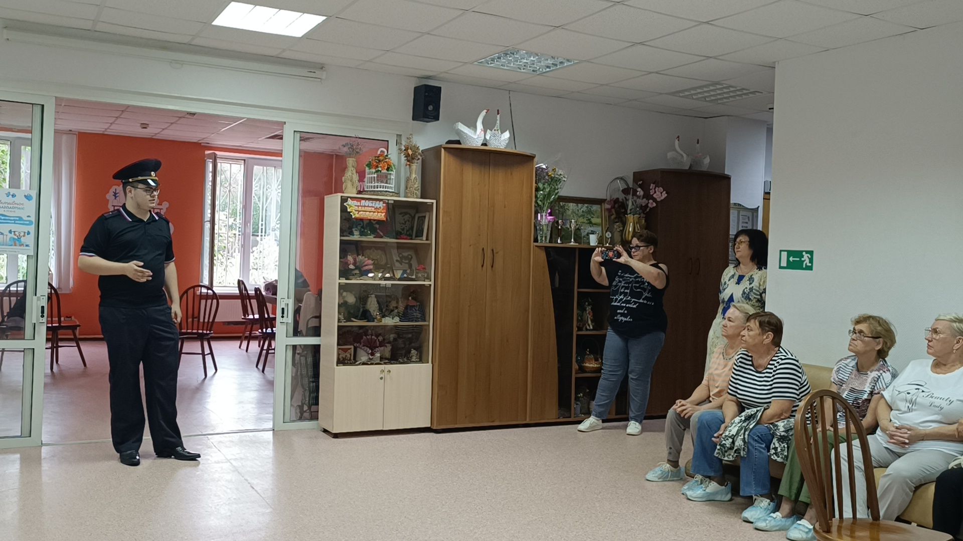 полиция, мошенники, активное долголетие, лобня,