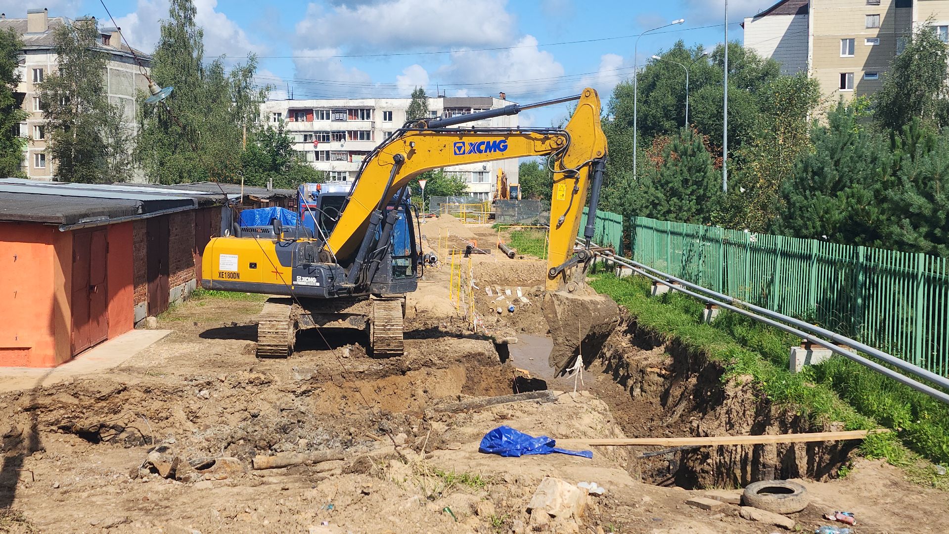 волоколамск, сычево, Реионт теплосети, жкх,