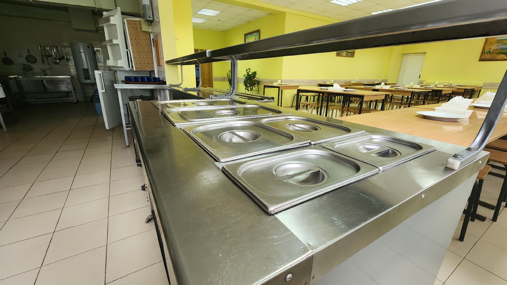 Зарайск, школа в Мендюкино, скоро в школу, готовность школы к новому учебному году, пищеблок,