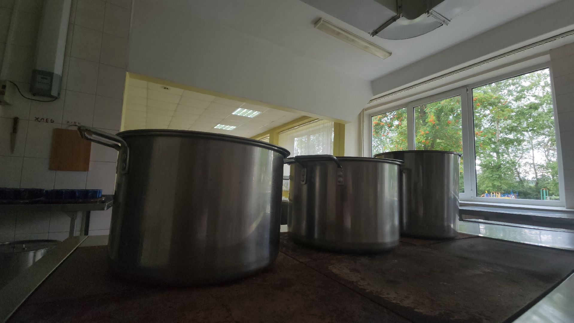 Зарайск, школа в Мендюкино, скоро в школу, готовность школы к новому учебному году, пищеблок,