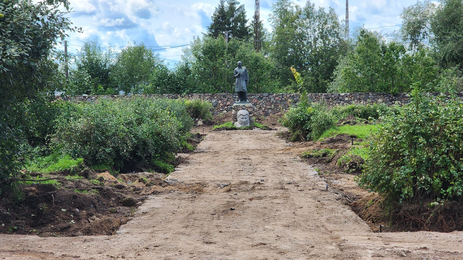 волоколамск, сычево, благоустройство сквера,