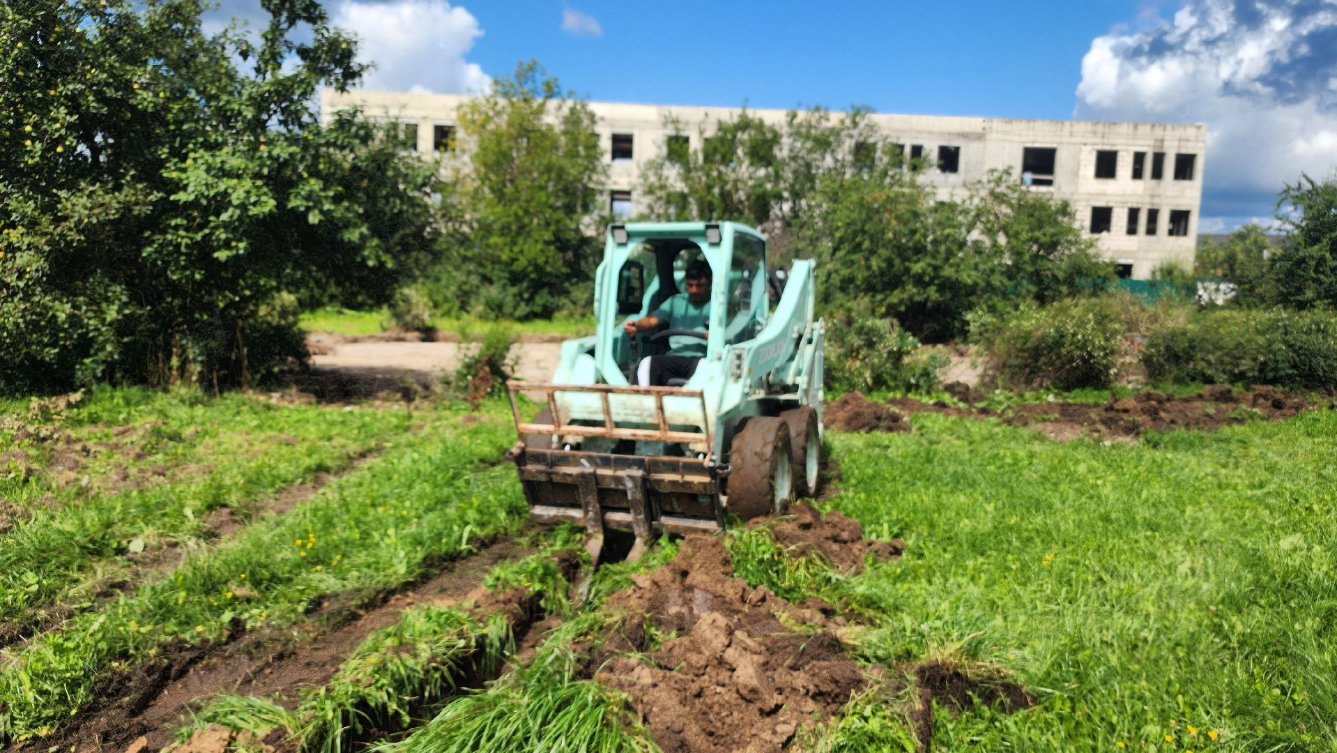 волоколамск, сычево, благоустройство сквера,