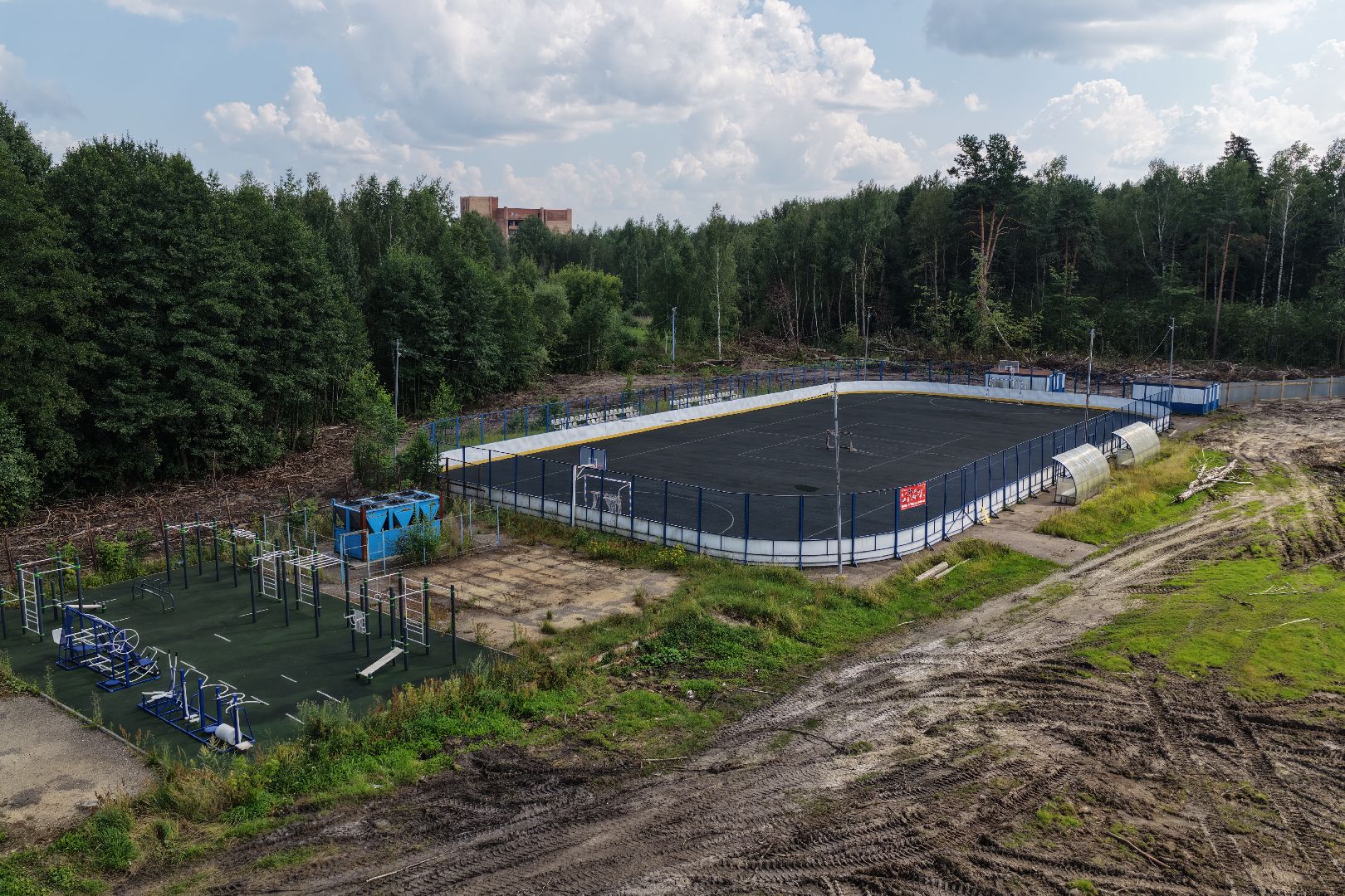 видео с коптера, стадион русич, реконструкция стадиона русич,