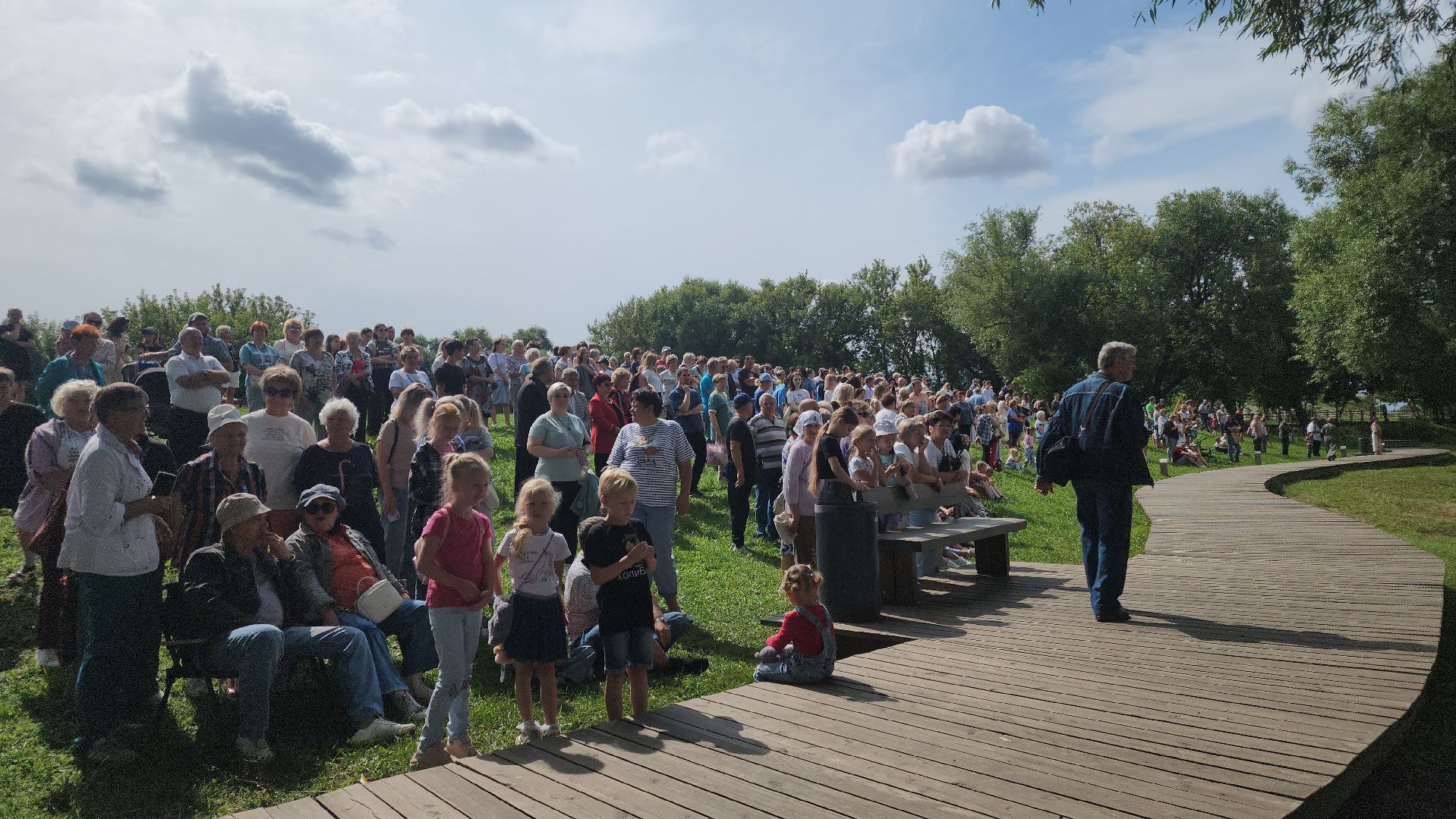 Зарайск, День города, Спектакль на воде,зарайску 879 лет,