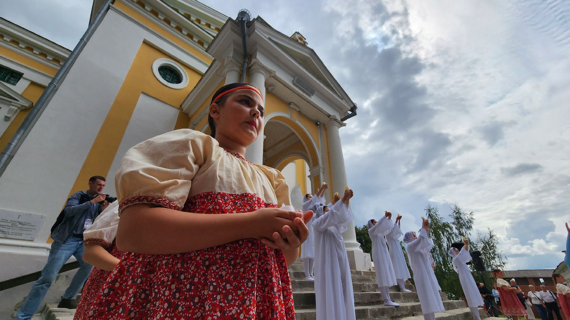 Зарайск, День города, Спектакль на воде,зарайску 879 лет,