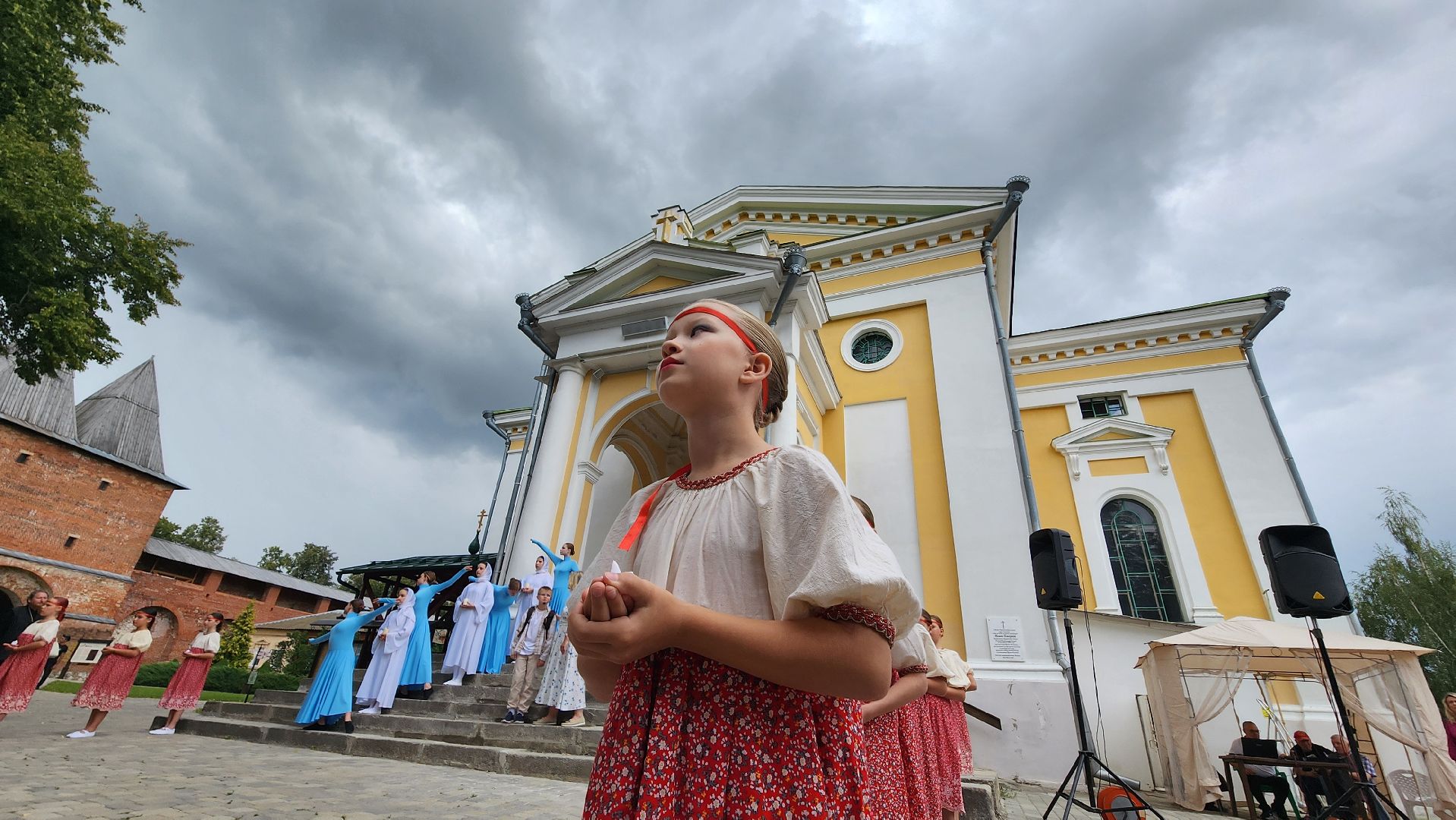Зарайск, День города, Спектакль на воде,зарайску 879 лет,