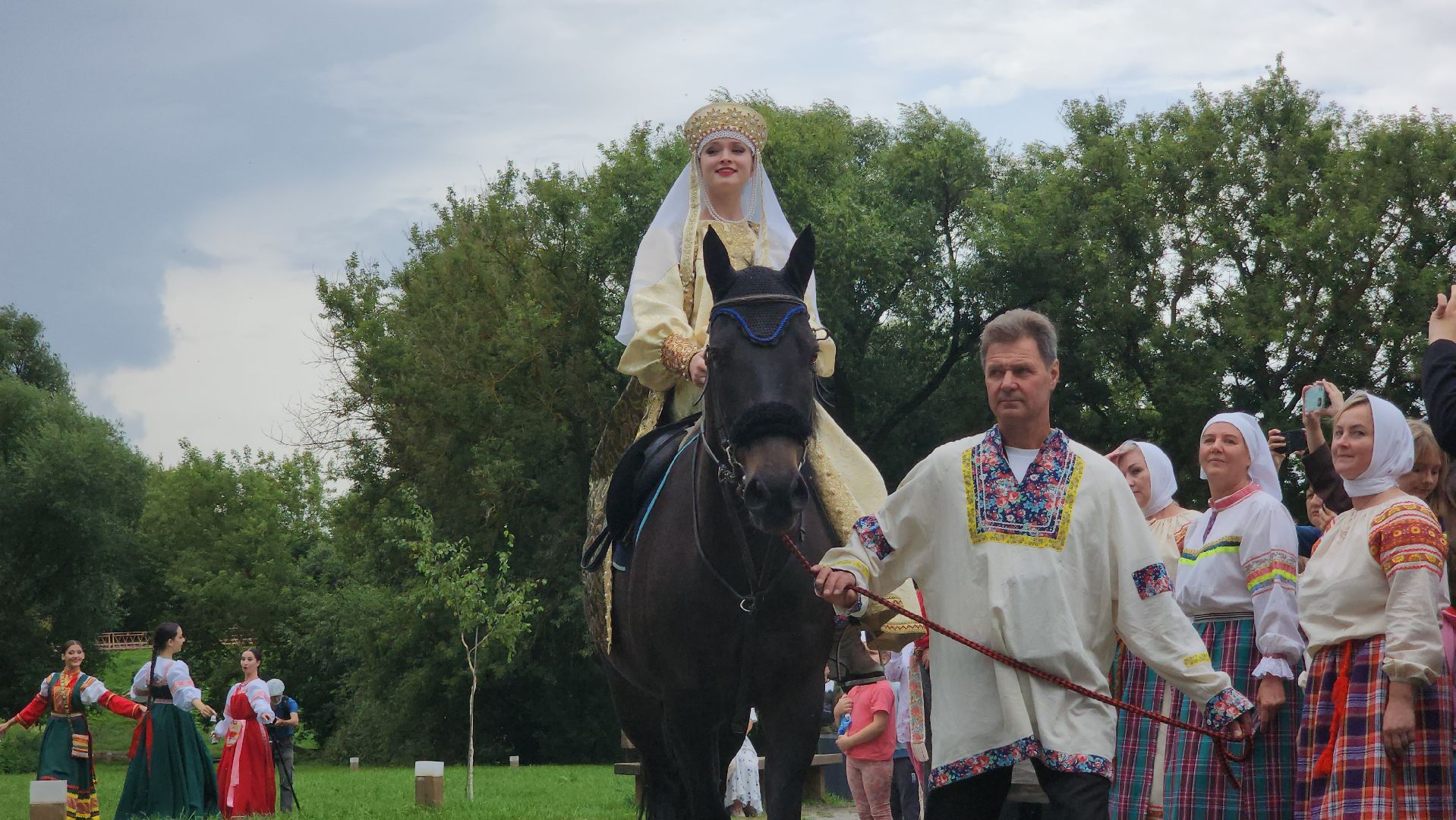 Зарайск, День города, Спектакль на воде,зарайску 879 лет,
