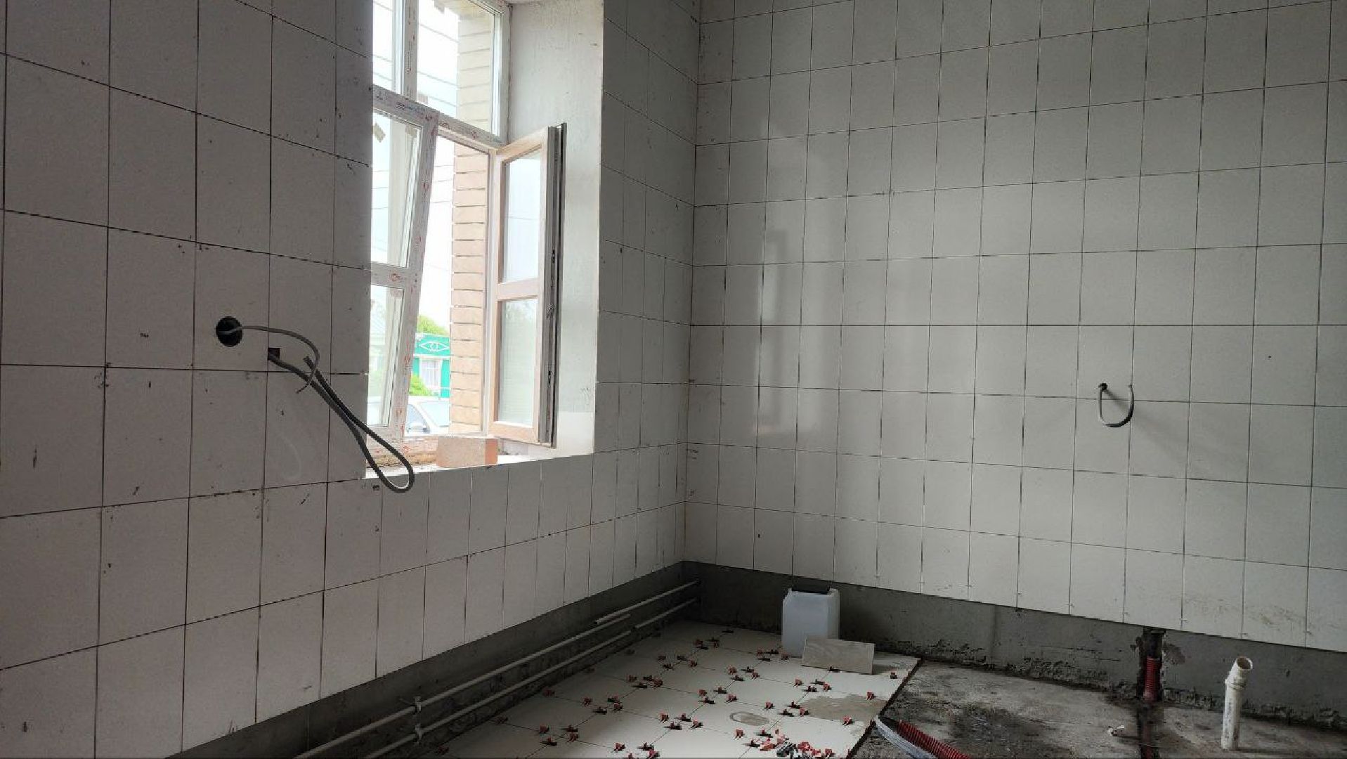 луховицы, белоомут, школа овз, капитальный ремонт школы в белоомуте,