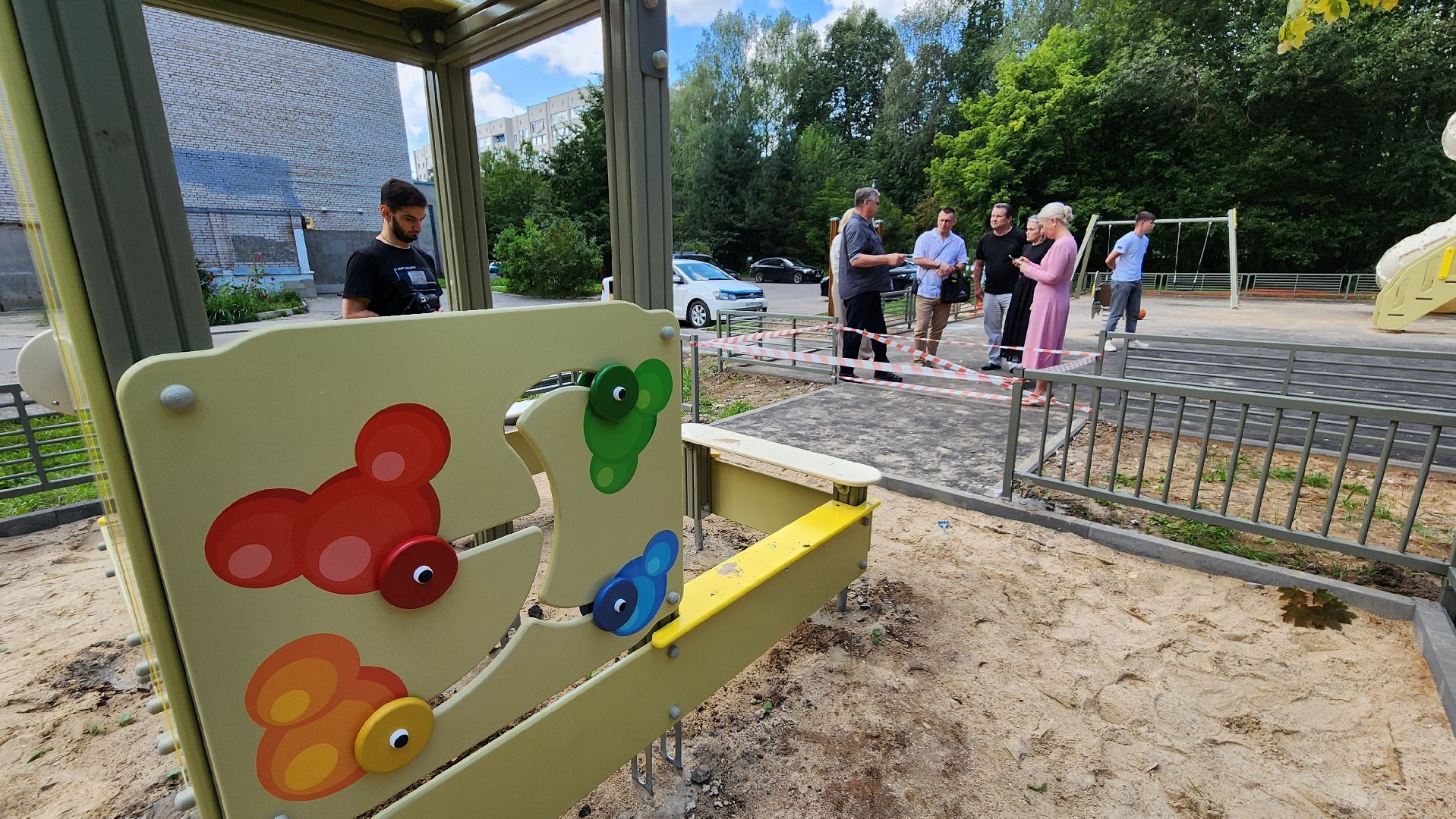 протвино, губернаторская детская площадка, благоустройство,