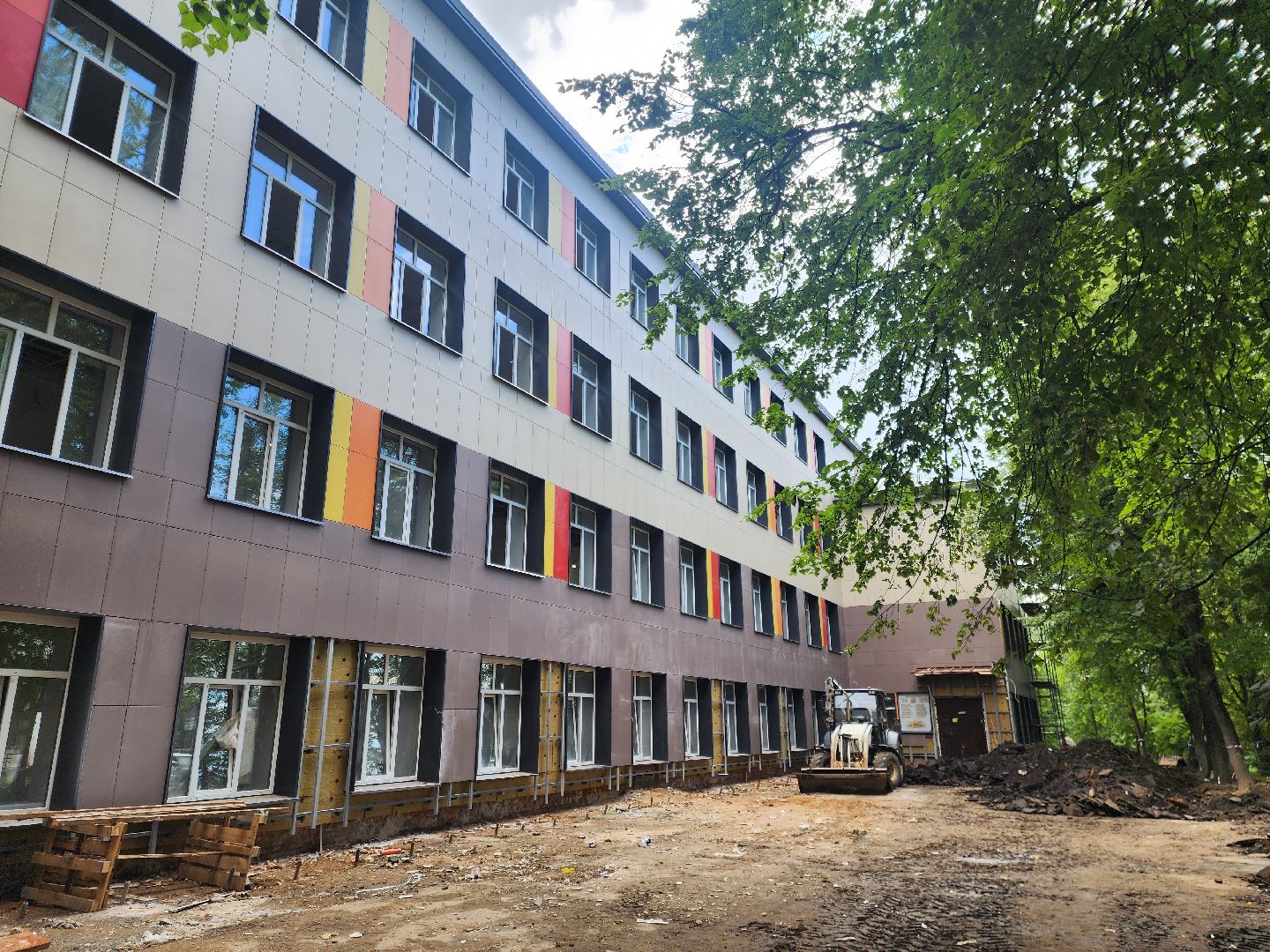 электросталь , строительсво, ремонт, школа, новый учебный год, дети,